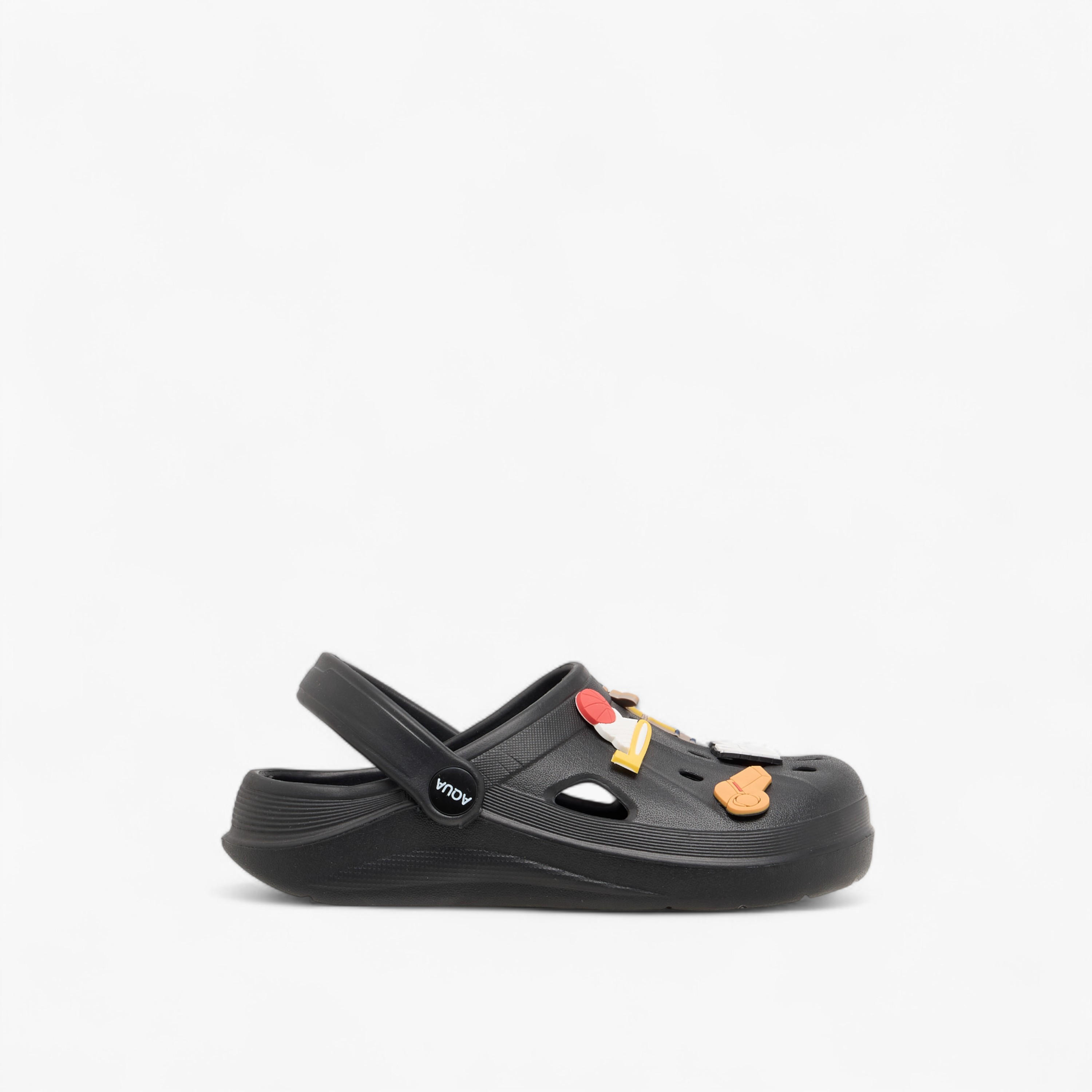 Aqua Jibbitz Detail Clogs with Backstrap-boys-shoes-sandals-image-3