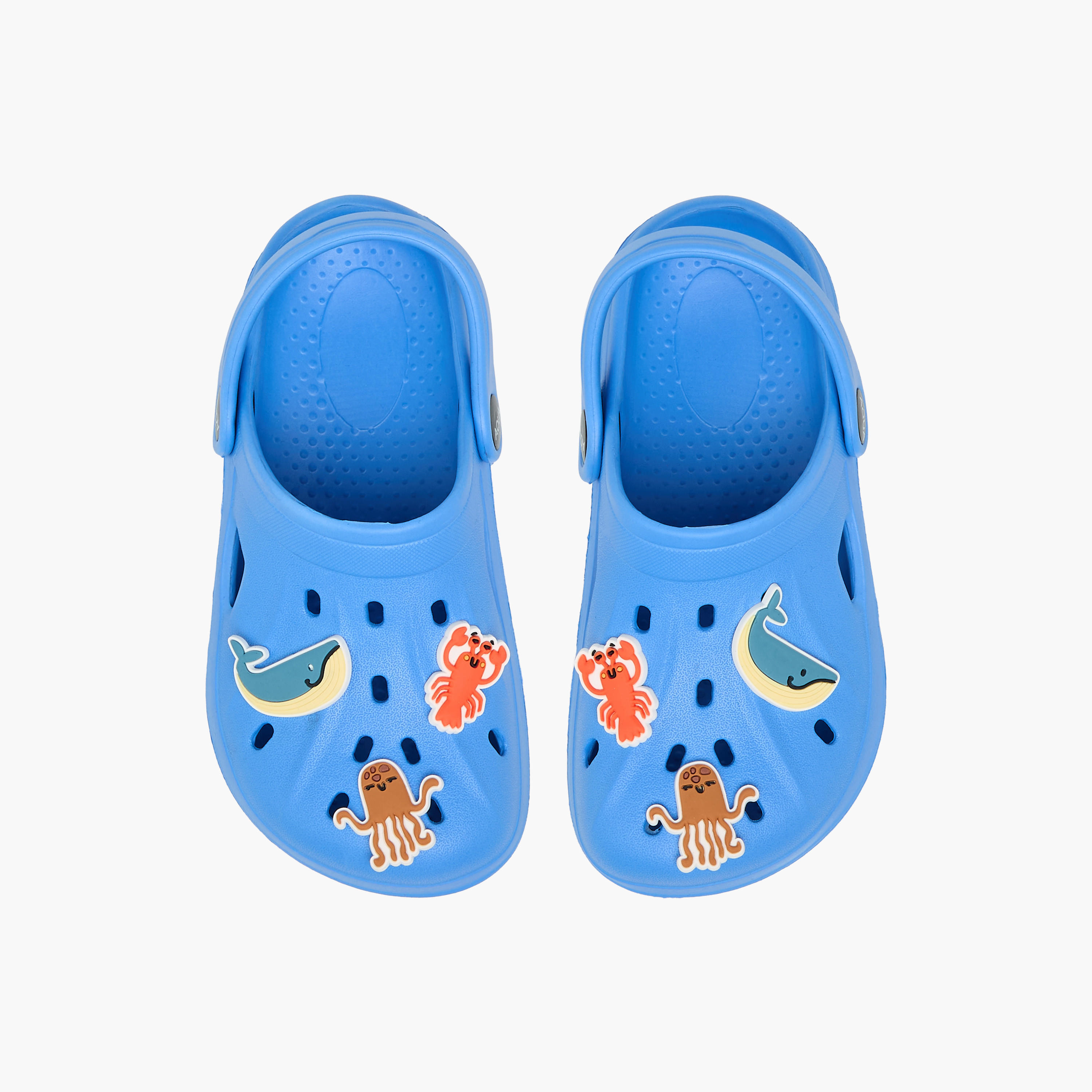 Aqua Boys Jibbitz Charm Detail Clogs-boys-shoes-sandals-image-1