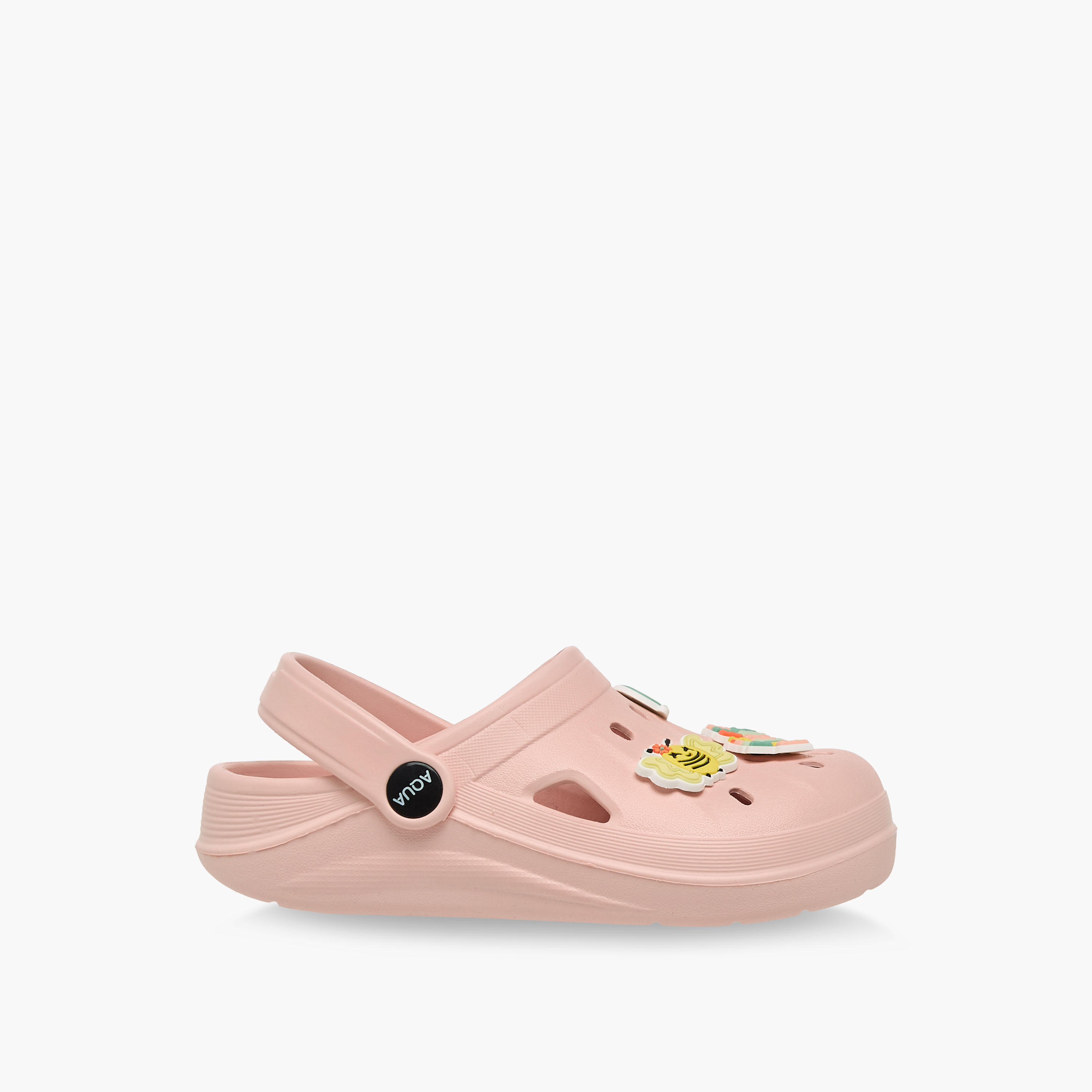 Aqua Girls Jibbitz Charm Clogs-girls-shoes-sandals-image-3