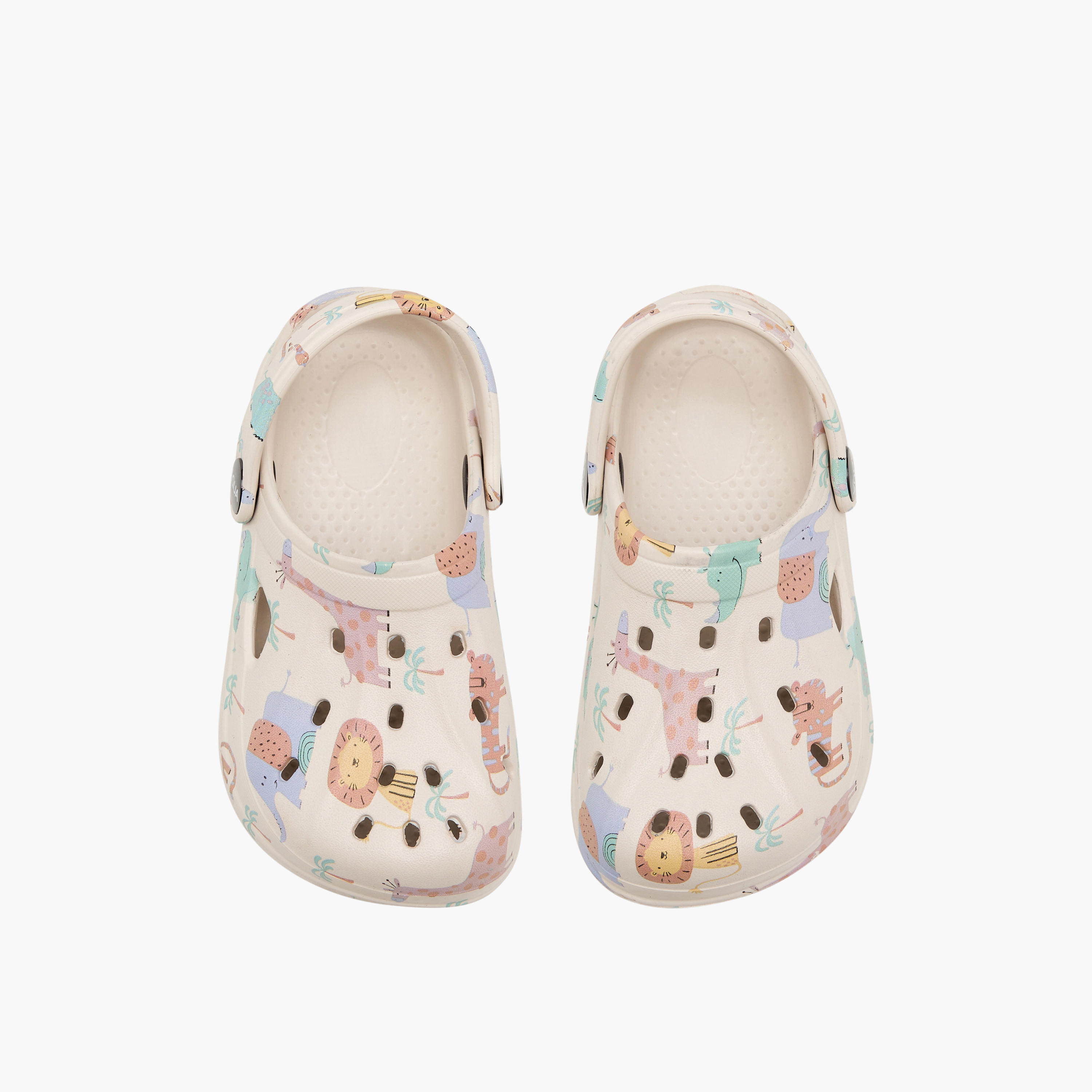 Aqua Boys Printed Clogs-boys-shoes-sandals-image-1