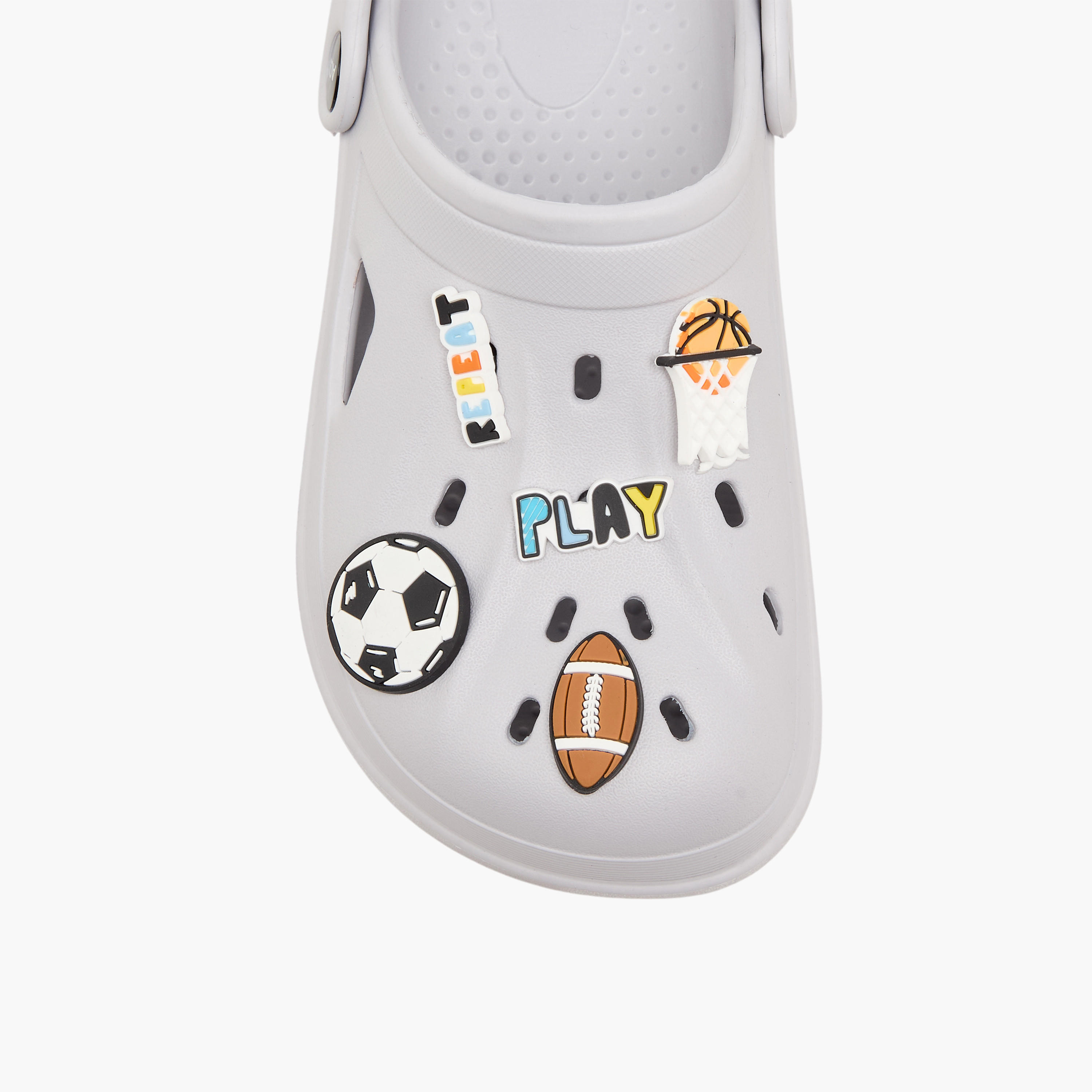 حذاء كلوج مزين بطبعة رياضية للأولاد من أكوا-boys-shoes-sandals-image-4