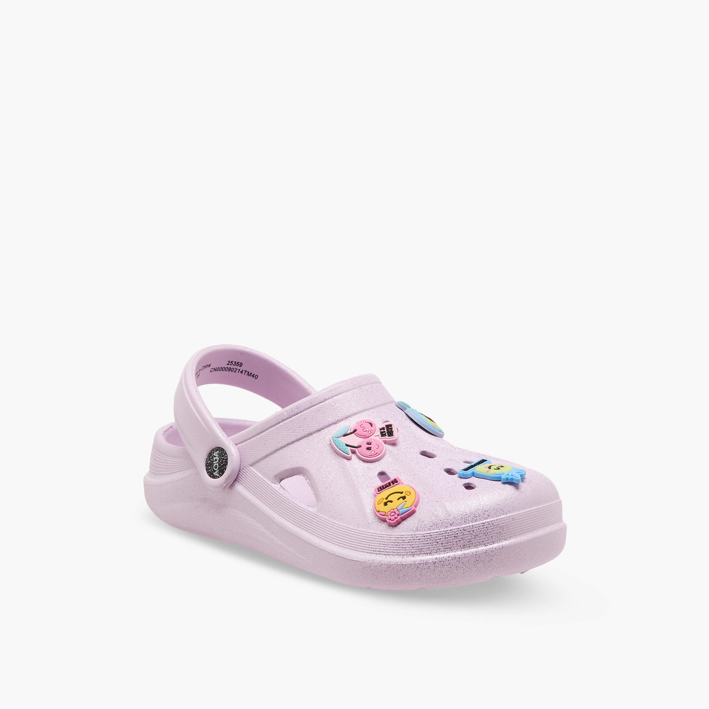 Aqua Girls Embellished Clogs-girls-shoes-sandals-image-2