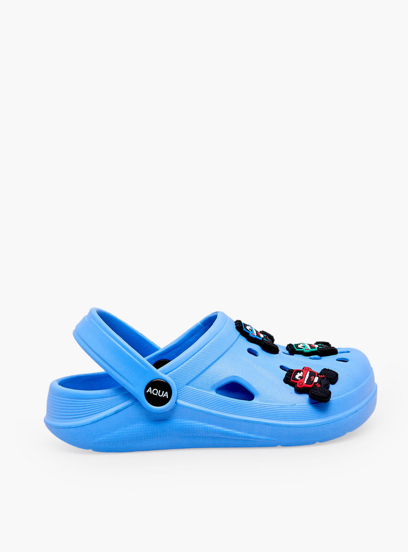 Aqua Boys Truck Jibbitz Clogs-boys-shoes-sandals-image-3