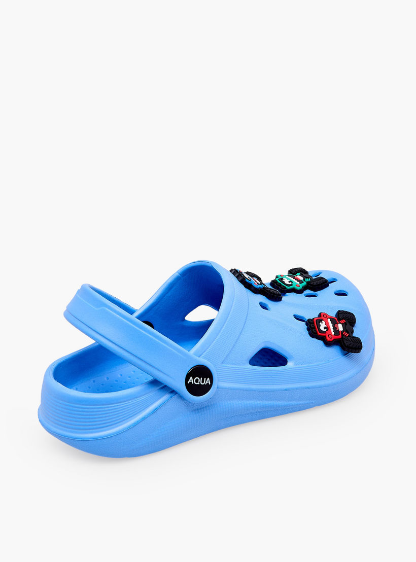 Aqua Boys Truck Jibbitz Clogs-boys-shoes-sandals-image-6