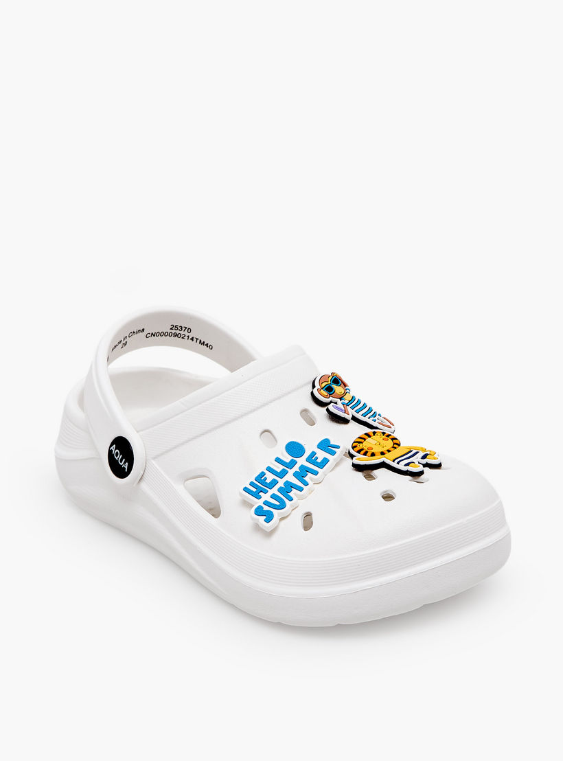 Aqua Boys Safari Jibbitz Clogs-boys-shoes-sandals-image-2