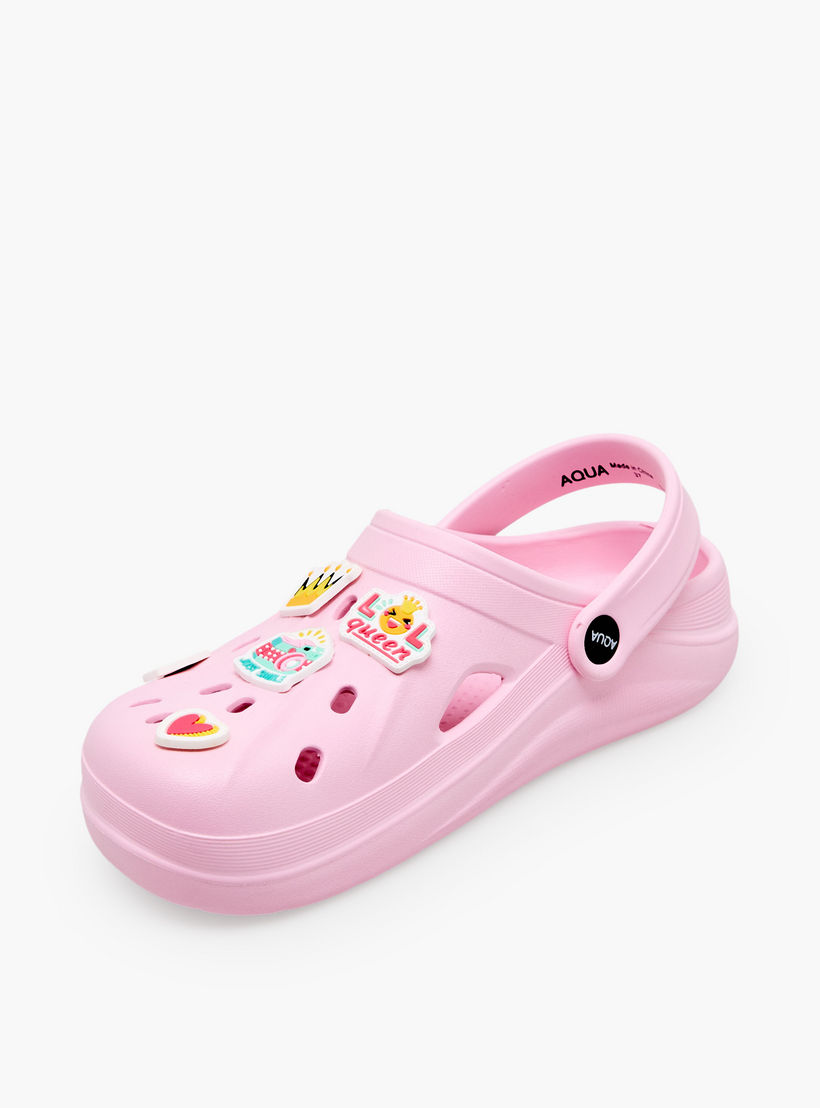 حذاء كلوج بزينة أميرة للبنات من أكوا-girls-shoes-sandals-image-4