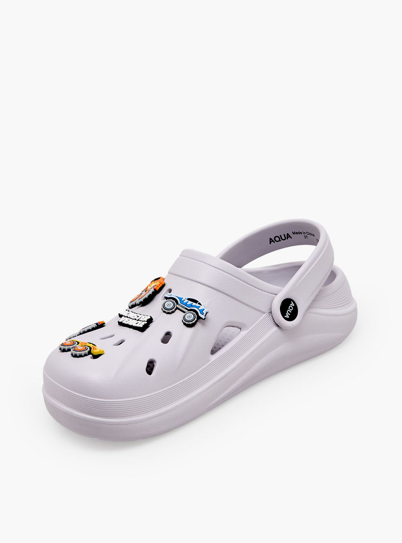 Aqua Boys Monster Trucks Jibbitz Clogs-boys-shoes-sandals-image-4