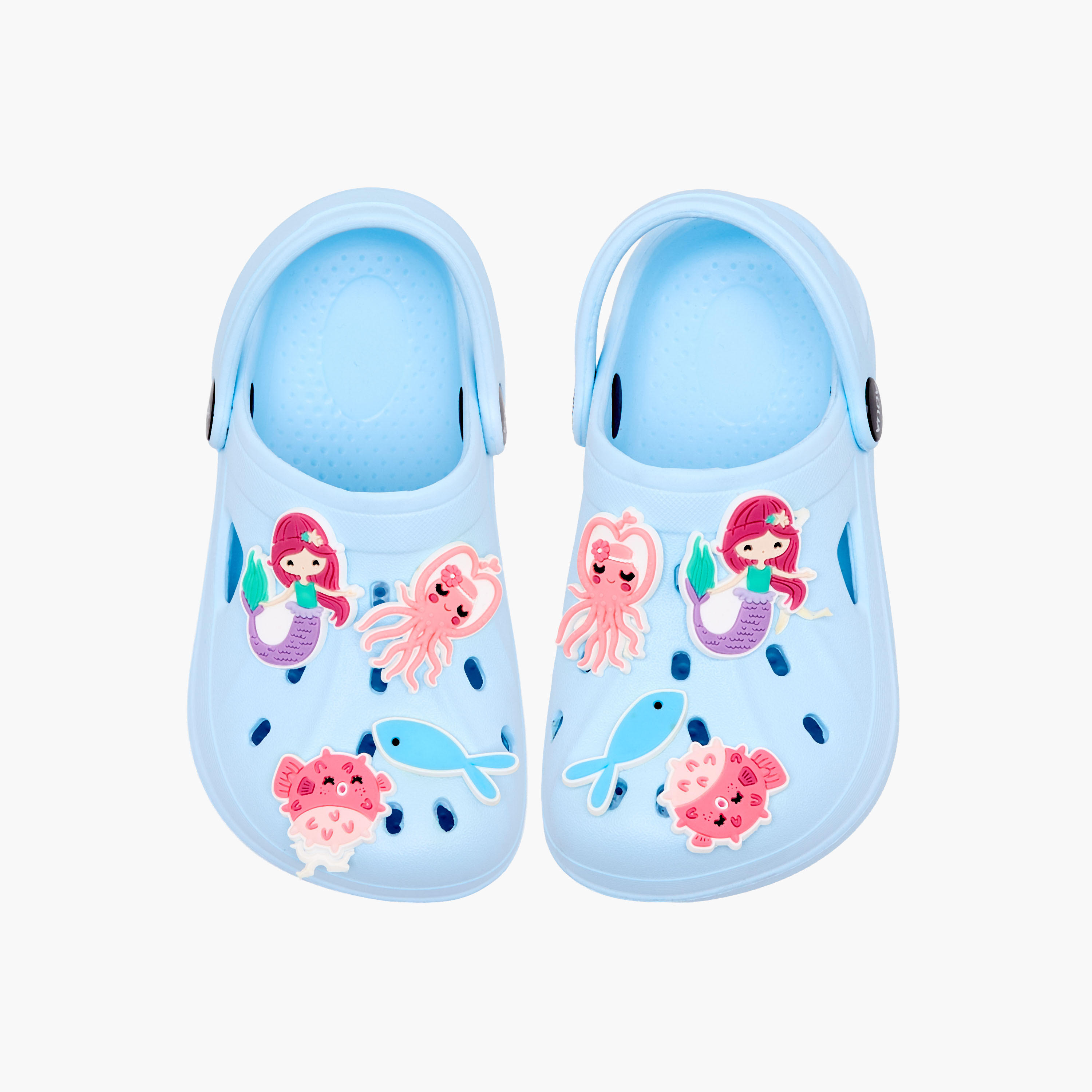 صندل كلوج بزينة كائنات بحرية للبنات من أكوا-girls-shoes-sandals-image-1