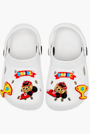 حذاء كلوج بزينة سباق للأولاد من أكوا-boys-shoes-sandals-image-1