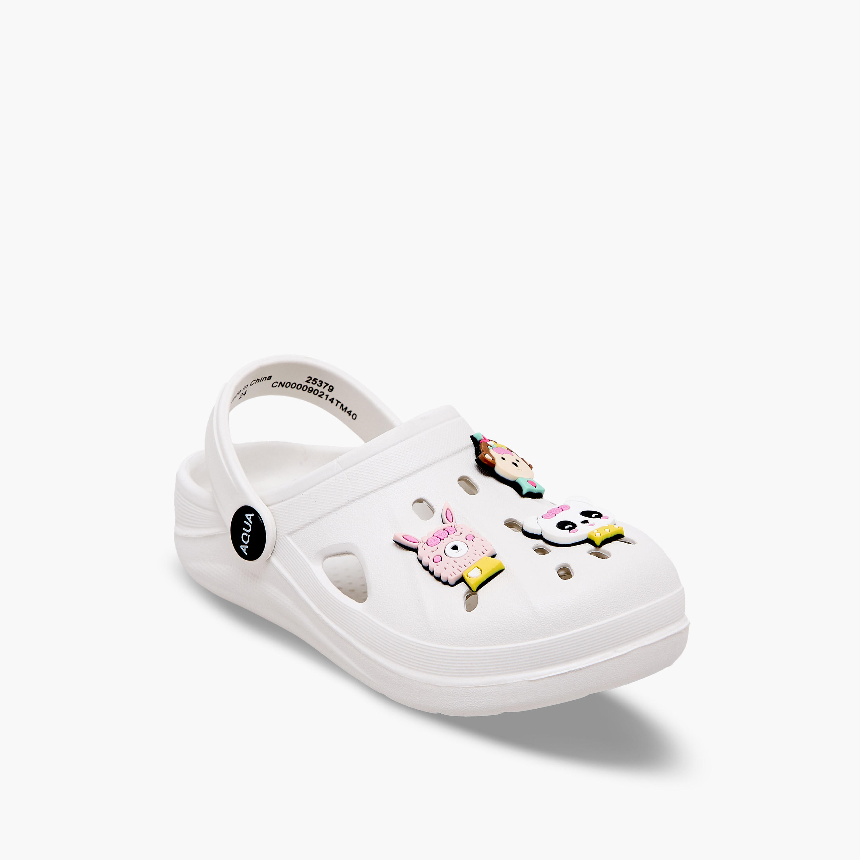 Aqua Girls Jibbitz Clogs-girls-shoes-flipflopsandslides-image-2