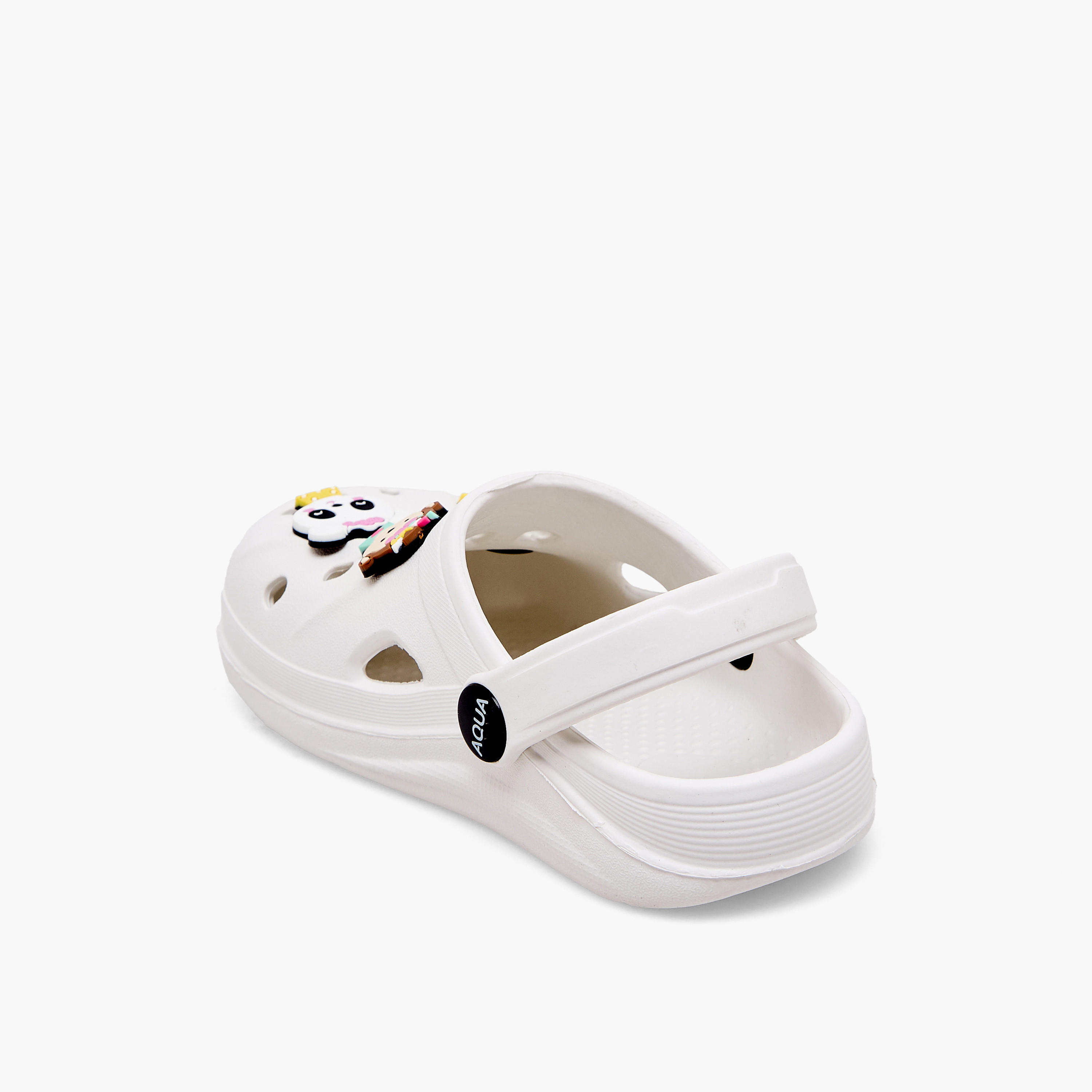Aqua Girls Jibbitz Clogs-girls-shoes-flipflopsandslides-image-5