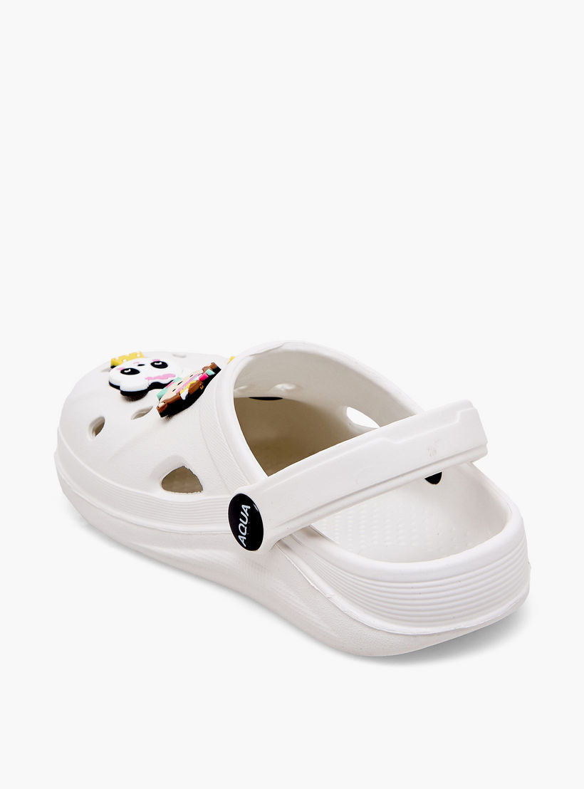 Aqua Girls Jibbitz Clogs-girls-shoes-flipflopsandslides-image-5