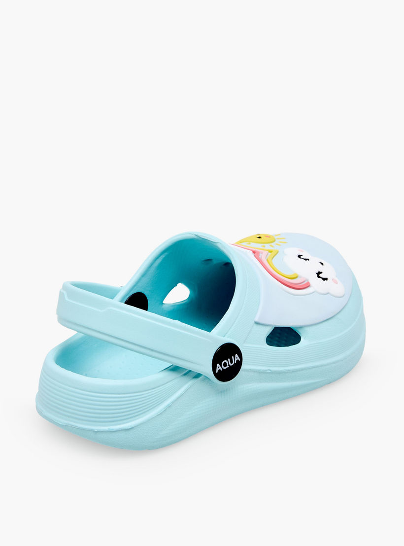 حذاء كلوج بتطريز قوس قزح للبنات من أكوا-girls-shoes-sandals-image-6