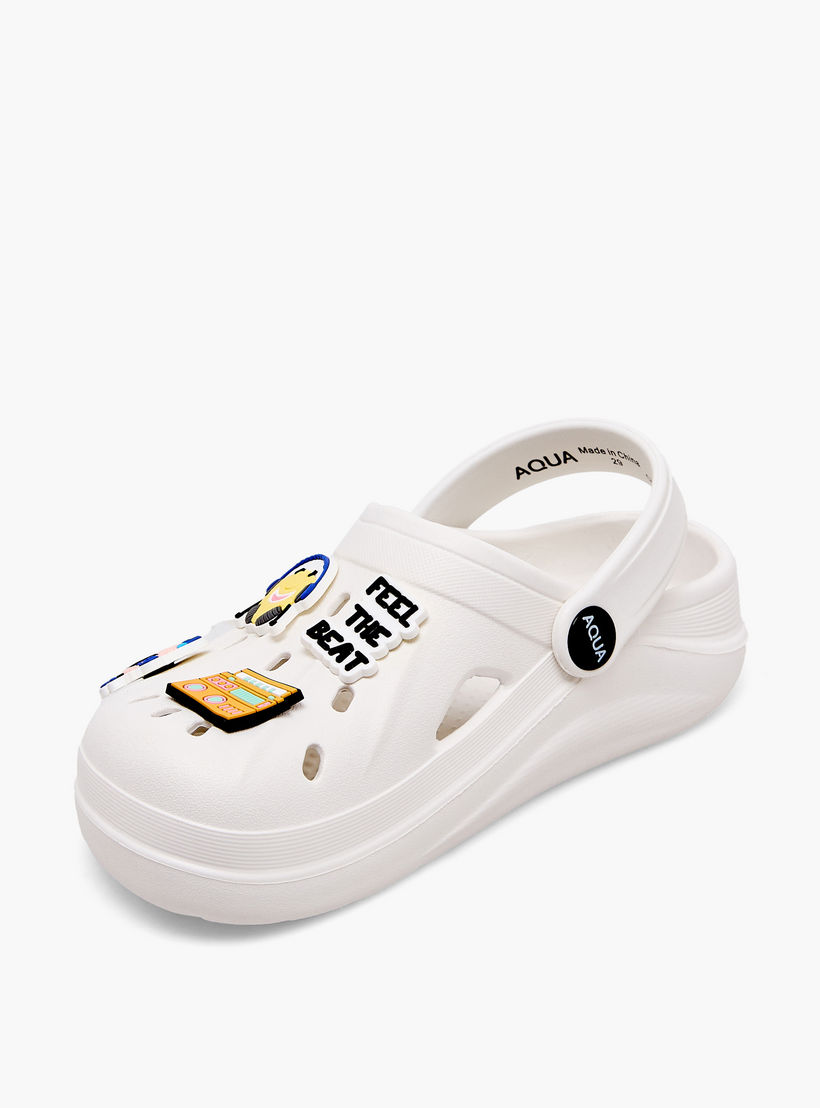 Aqua Kids Music Jibbitz Clogs-girls-shoes-sandals-image-4