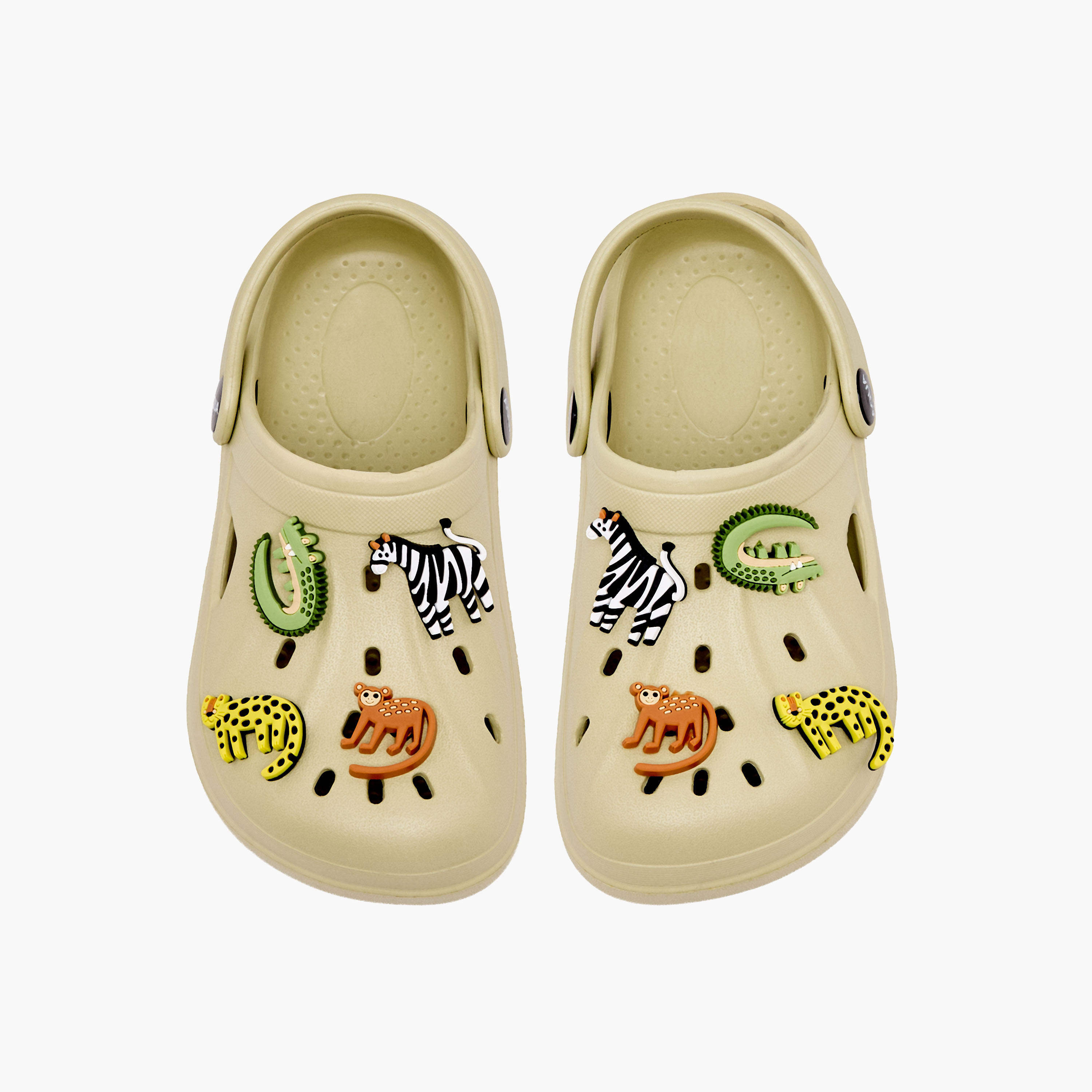Aqua Boys Safari Jibbitz Clogs-boys-shoes-sandals-image-1