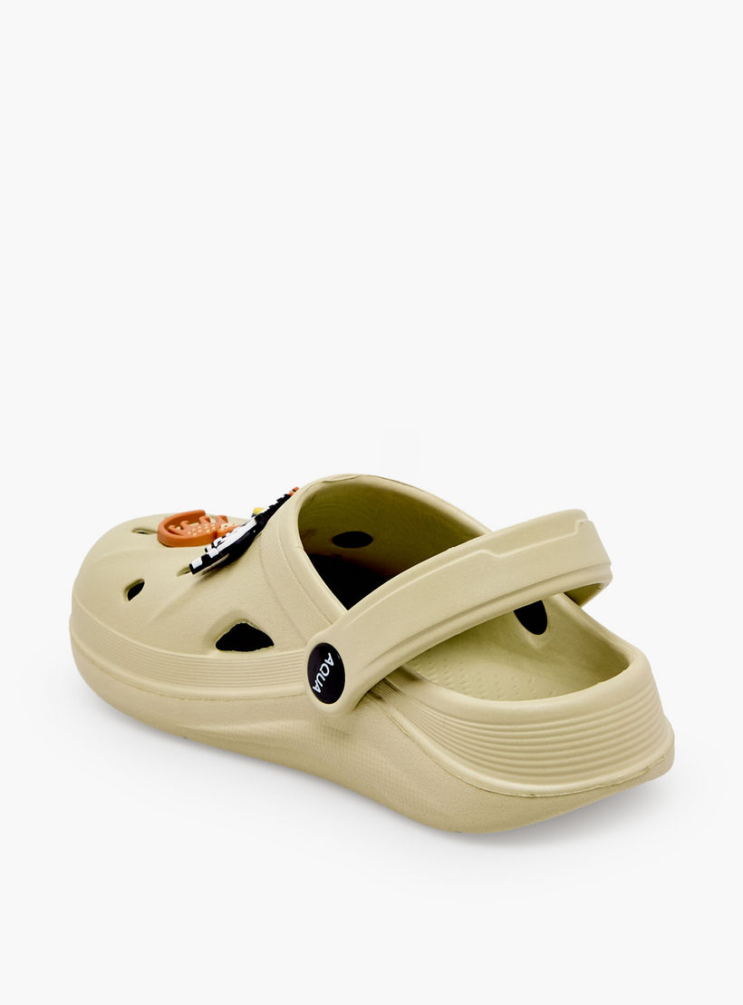 Aqua Boys Safari Jibbitz Clogs-boys-shoes-sandals-image-5