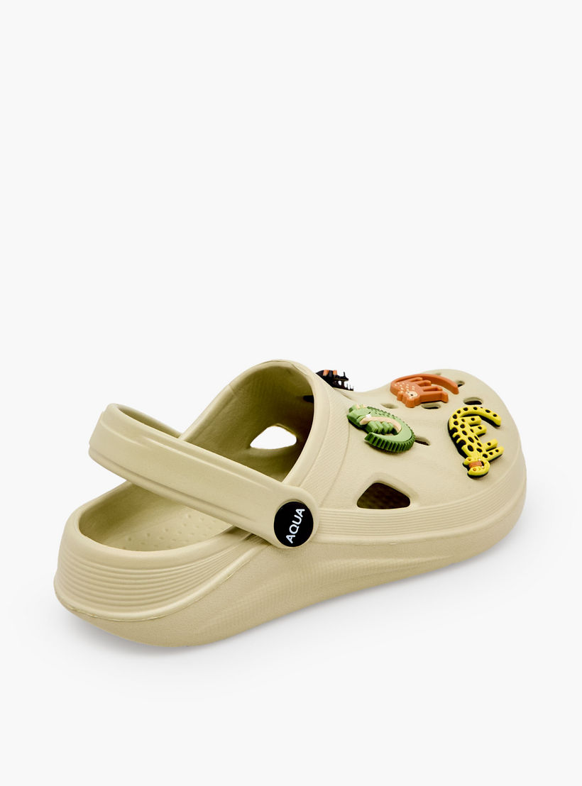 Aqua Boys Safari Jibbitz Clogs-boys-shoes-sandals-image-6