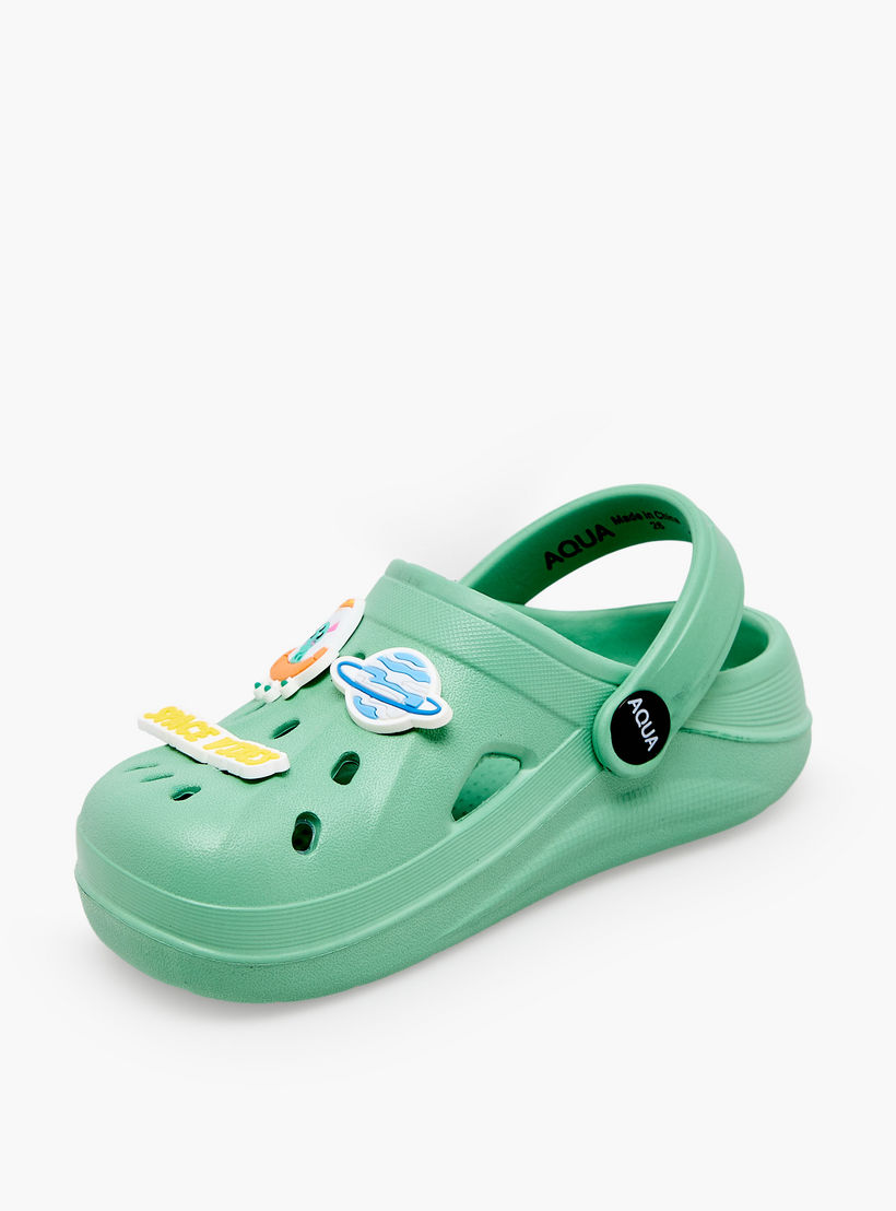 Aqua Boys Space Jibbitz Clogs-boys-shoes-sandals-image-4