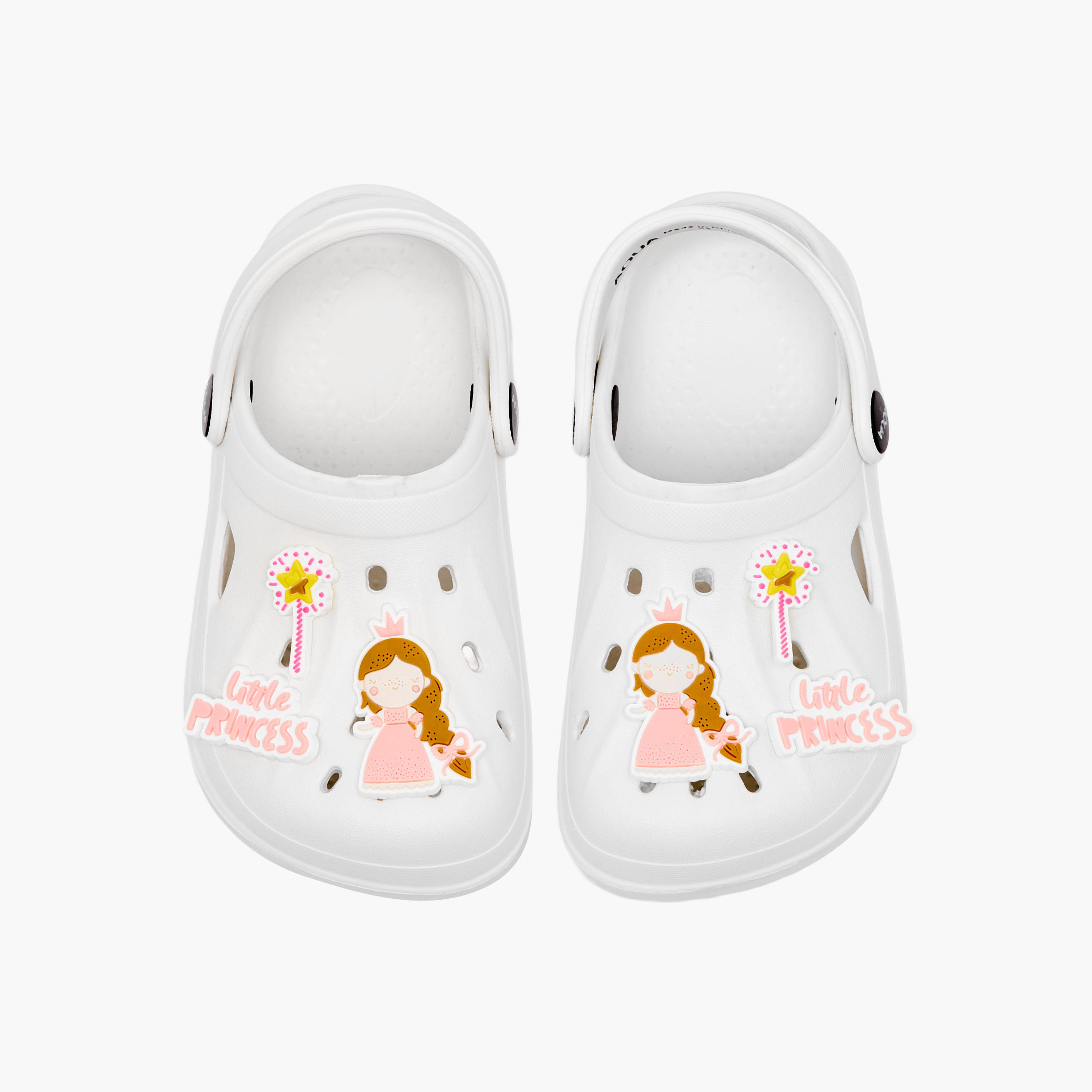 Aqua Girls Princess Jibbitz Clogs-boys-shoes-sandals-image-1