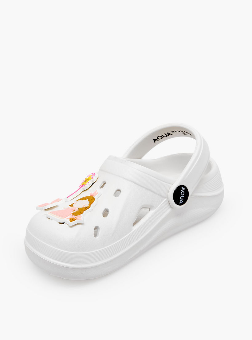 Aqua Girls Princess Jibbitz Clogs-boys-shoes-sandals-image-4