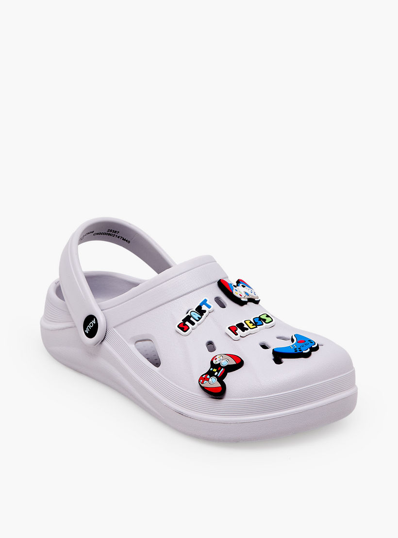 Aqua Boys Gamer Jibbitz Clogs-boys-shoes-sandals-image-2
