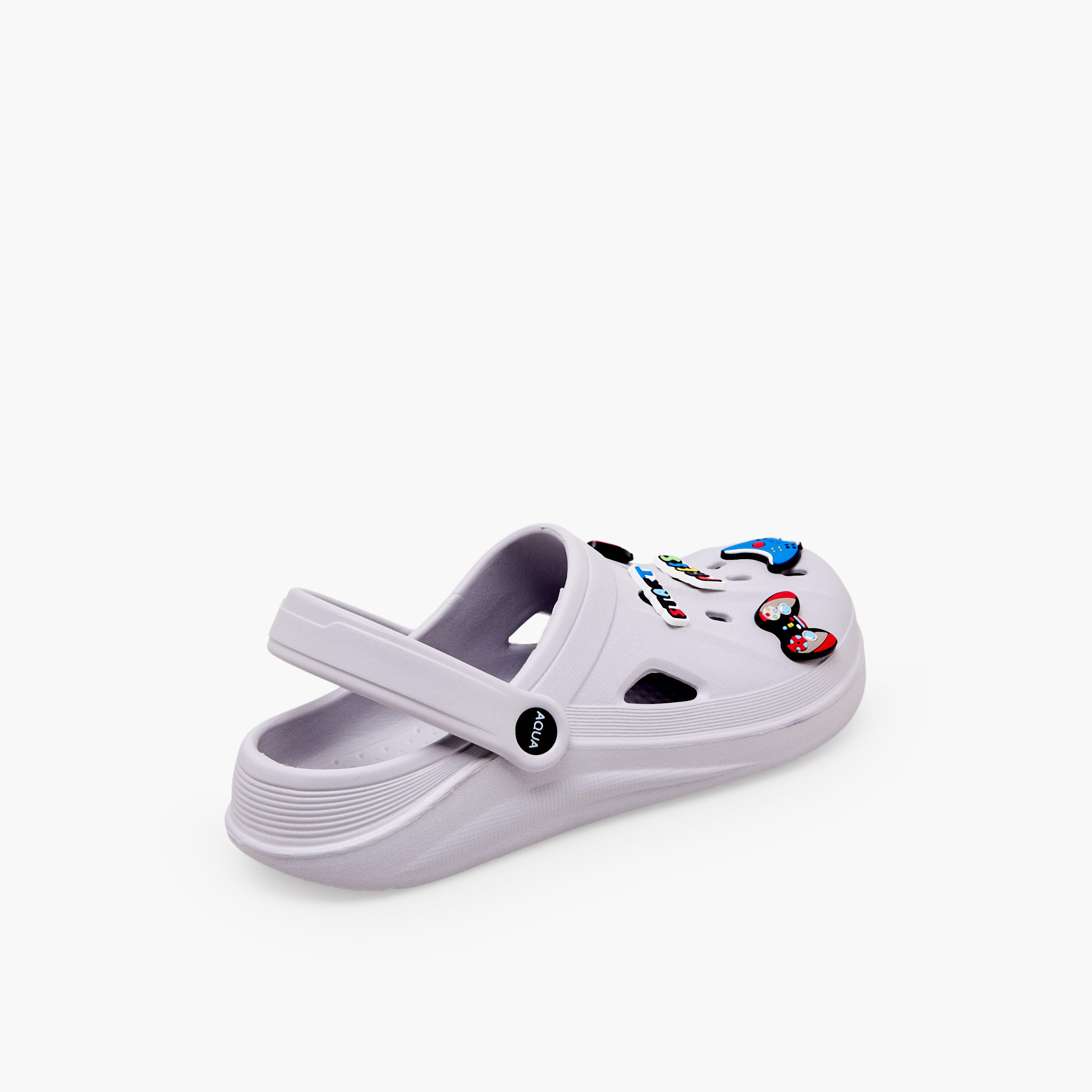 Aqua Boys Gamer Jibbitz Clogs-boys-shoes-sandals-image-6