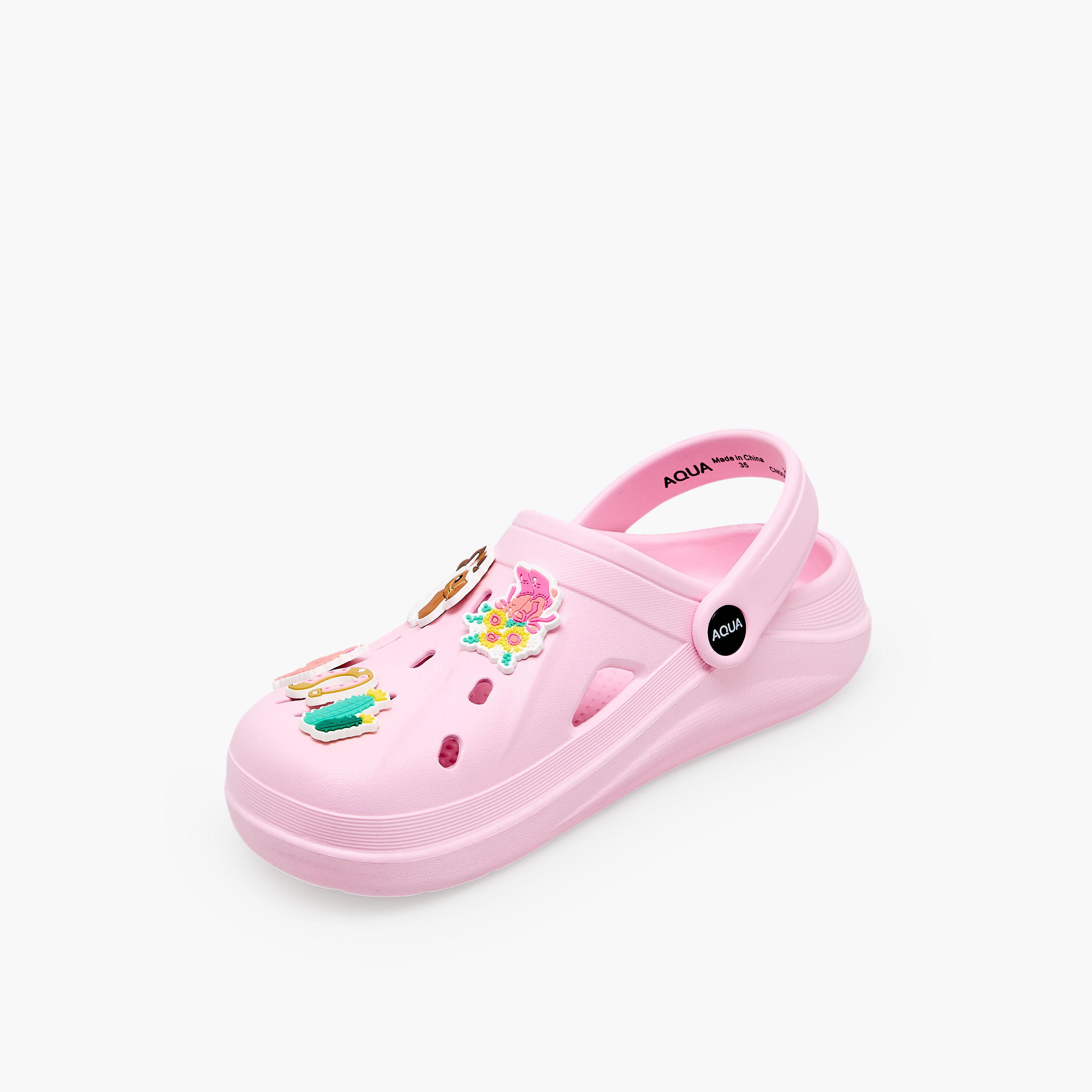 صندل كلوج بزخارف للبنات من أكوا-girls-shoes-sandals-image-4