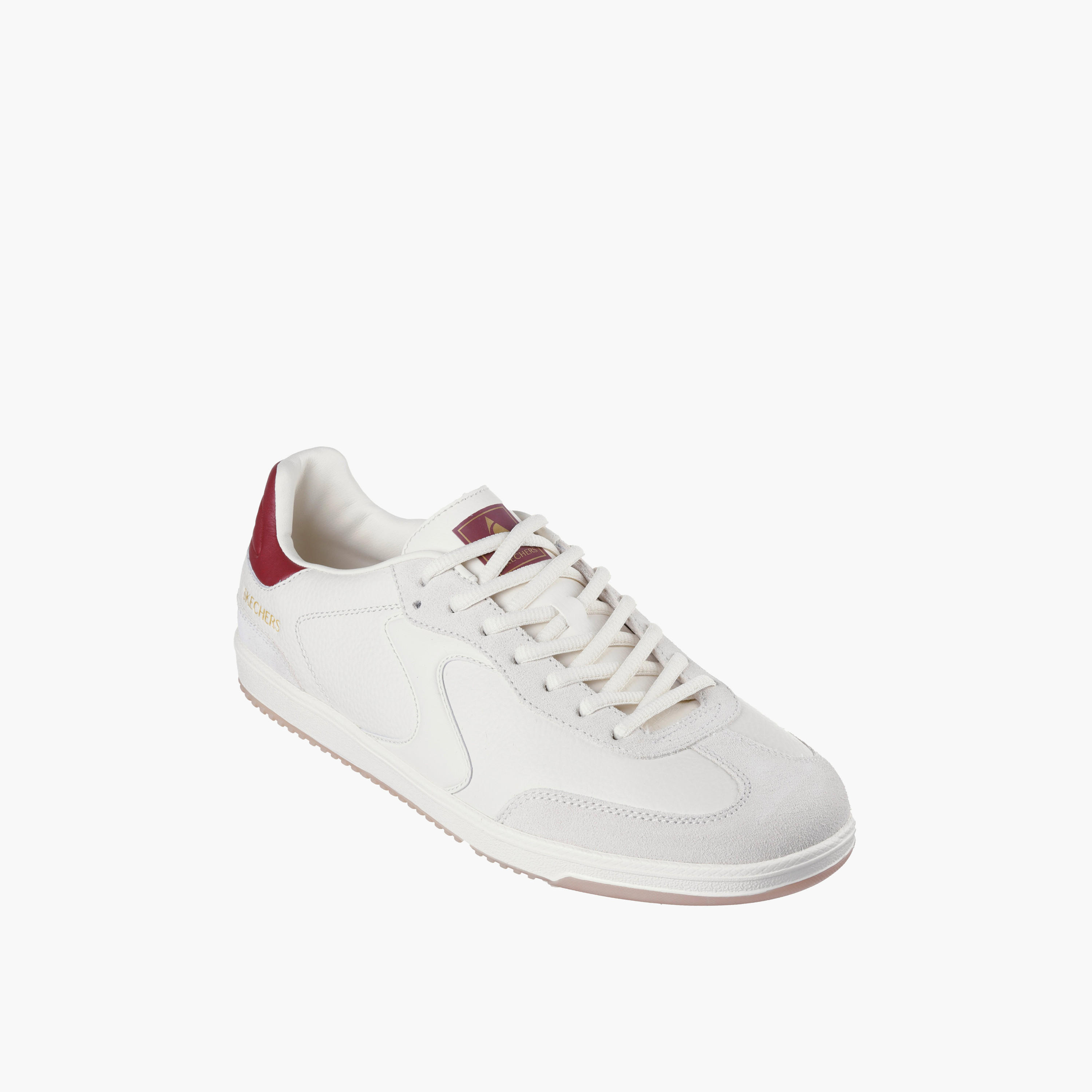 Skechers Men Lace-Up Leather Sports Shoes-sports-men-shoes-image-1