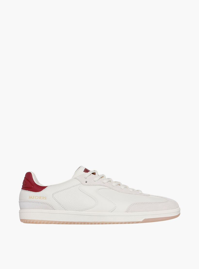 Skechers Men Lace-Up Leather Sports Shoes-sports-men-shoes-image-2