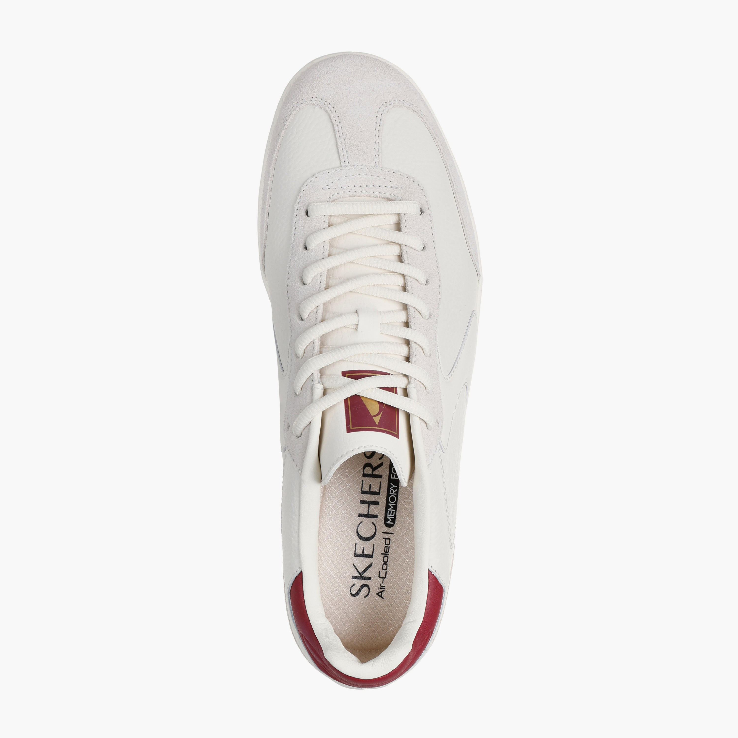 Skechers Men Lace-Up Leather Sports Shoes-sports-men-shoes-image-3