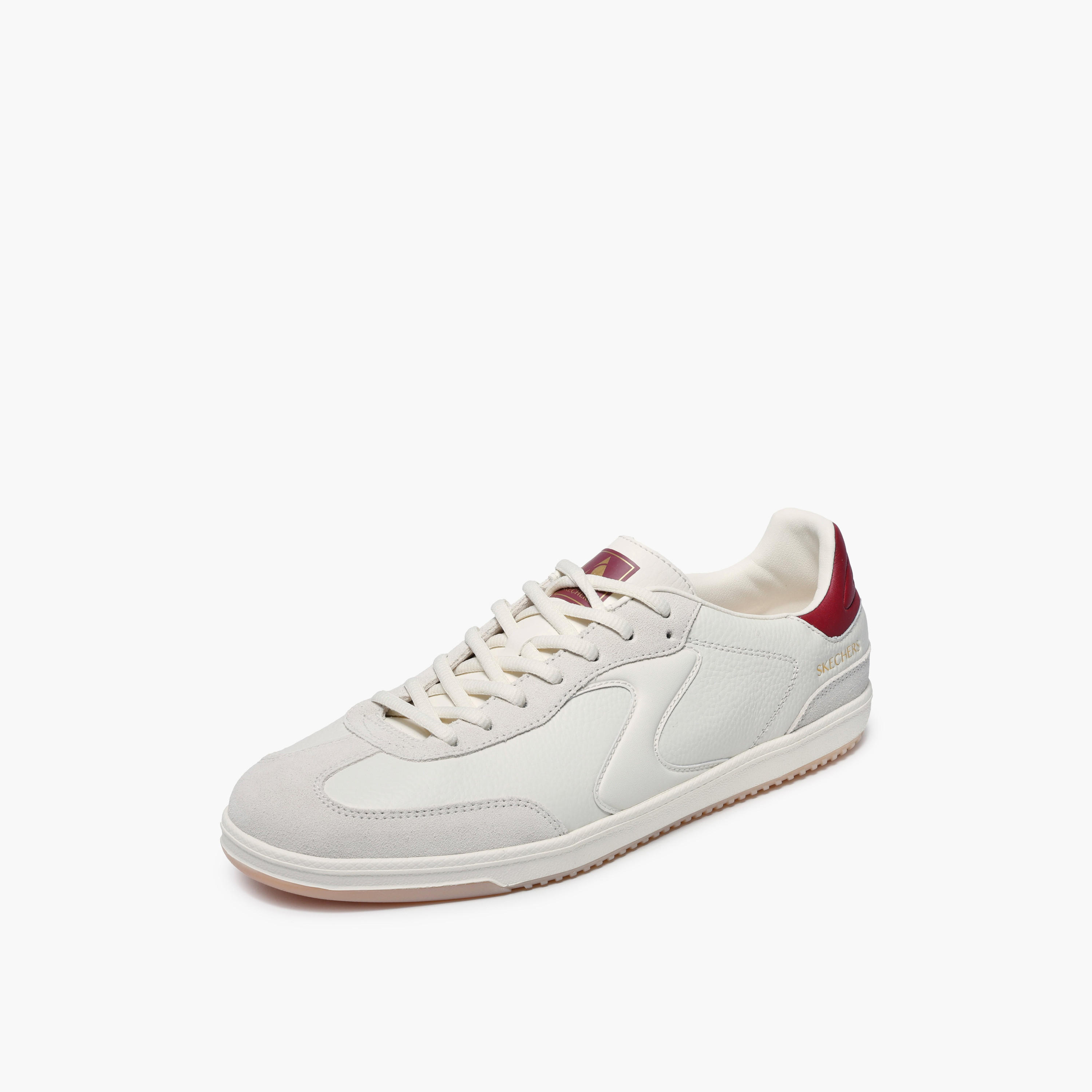 Skechers Men Lace-Up Leather Sports Shoes-sports-men-shoes-image-4