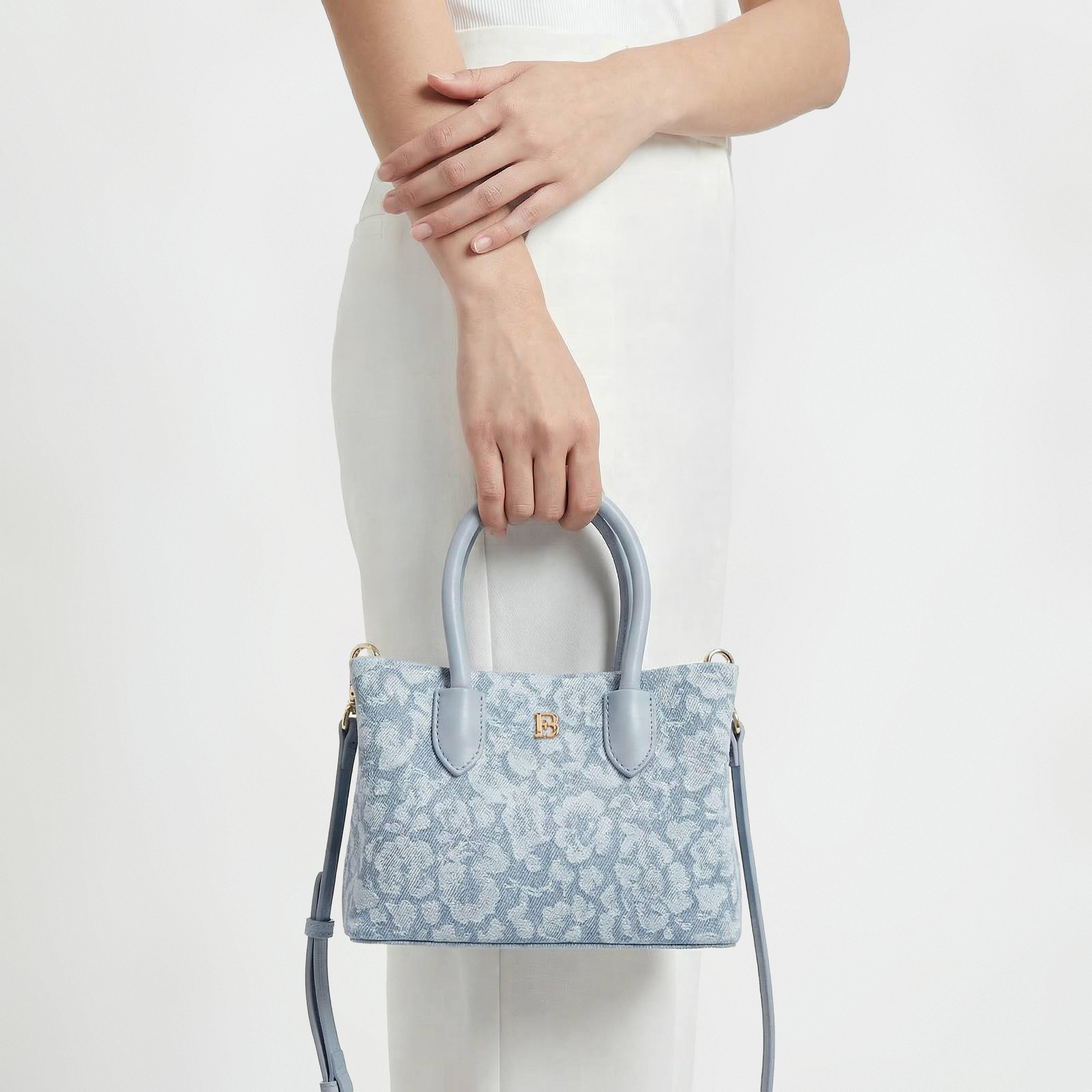 Flora Bella Textured Tote Bag with Detachable Strap-women-bagsandwallets-handbags-image-2
