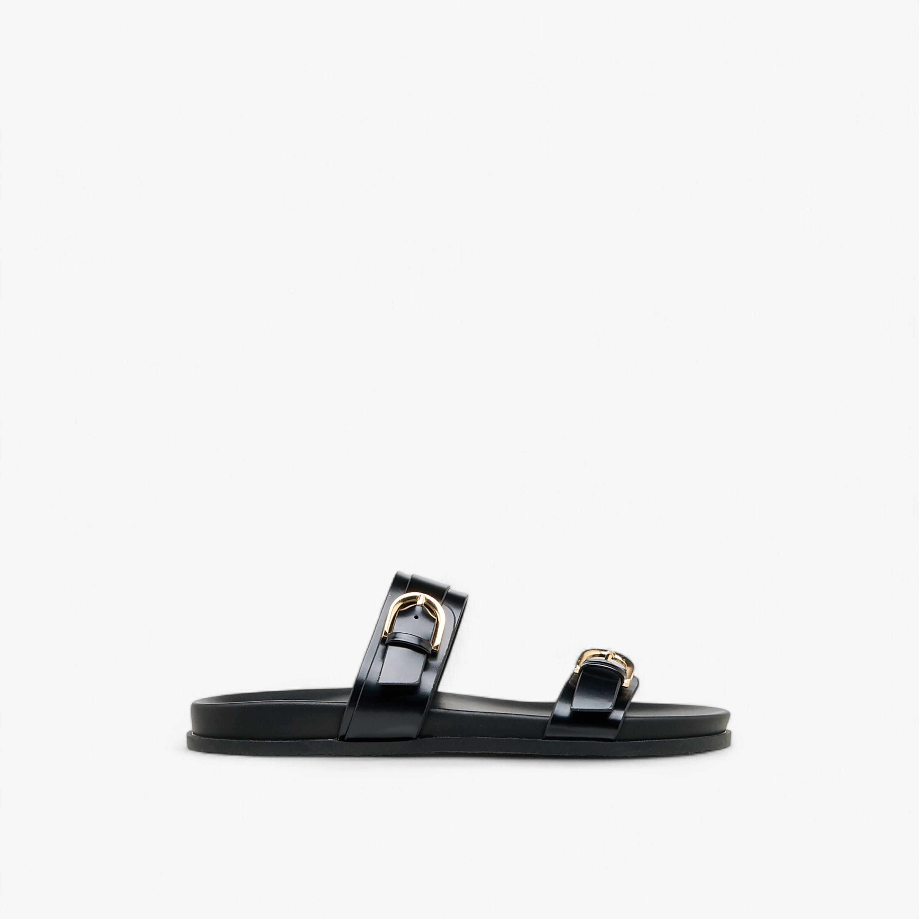 Flora Bella Women Buckle Detail Sandals-women-shoes-flats-sandals-image-2