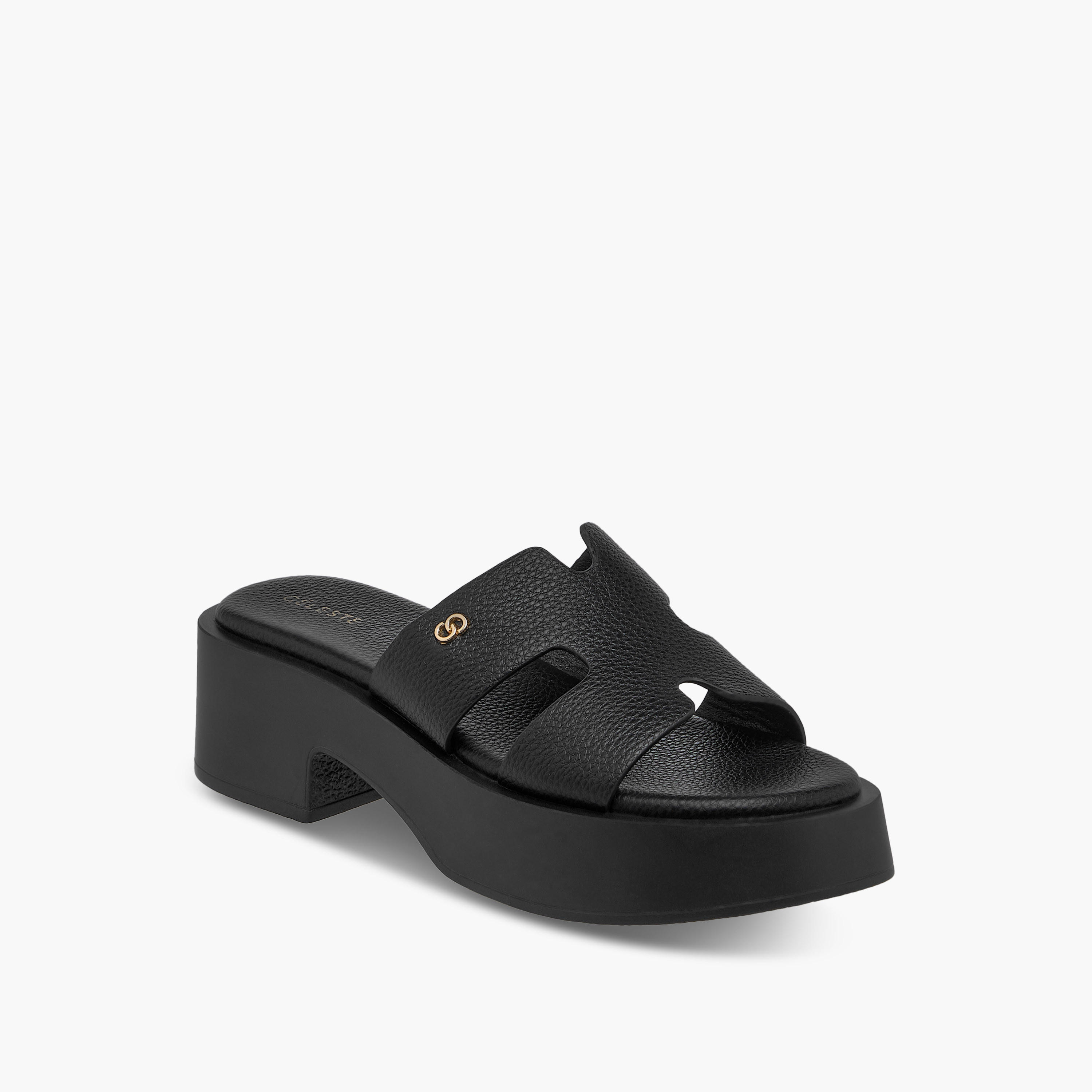 Celeste Women's Cutout Slip-On Sandals with Block Heels-women-shoes-sandals-heeled-image-2