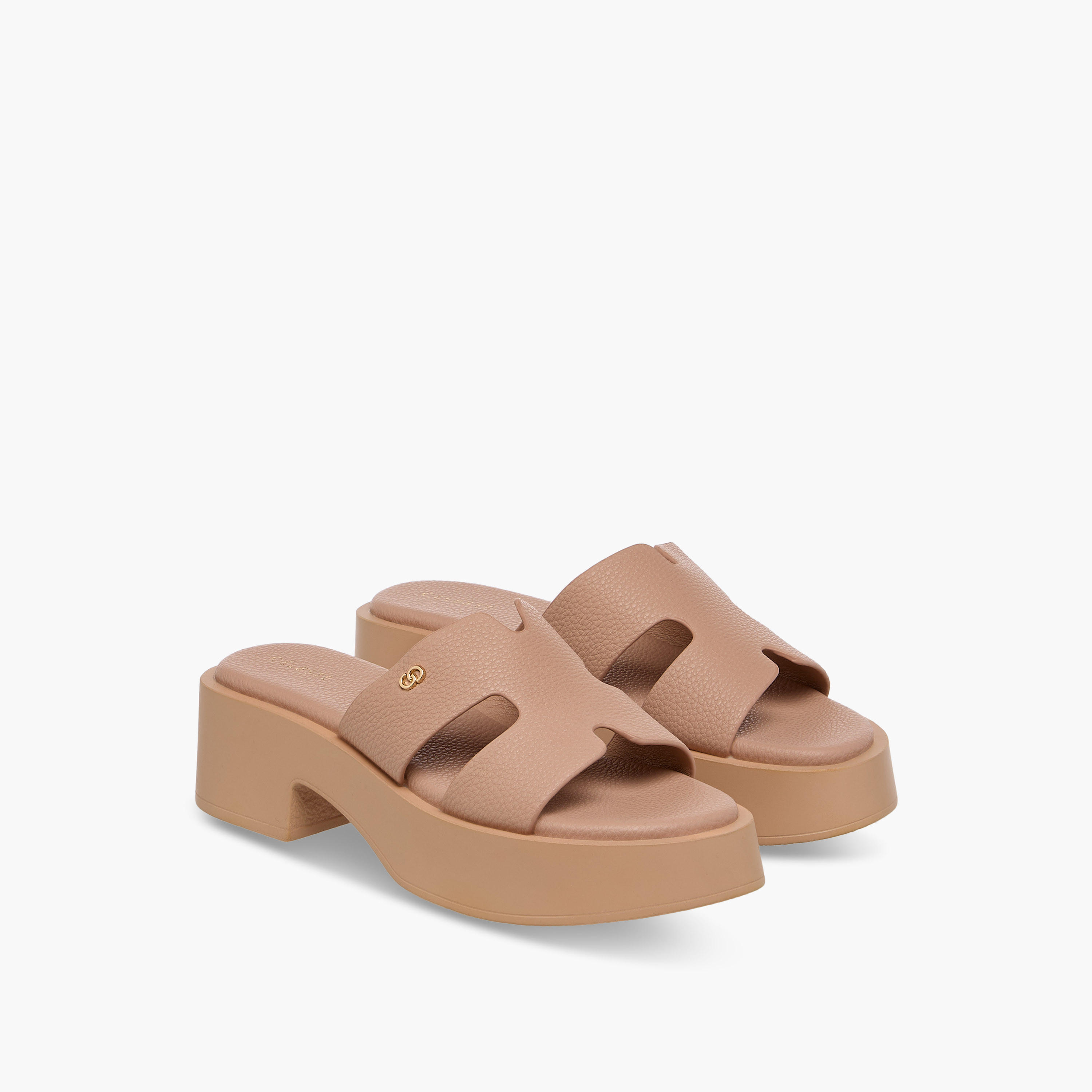 Celeste Women's Cutout Slip-On Sandals with Block Heels-women-shoes-sandals-heeled-image-1