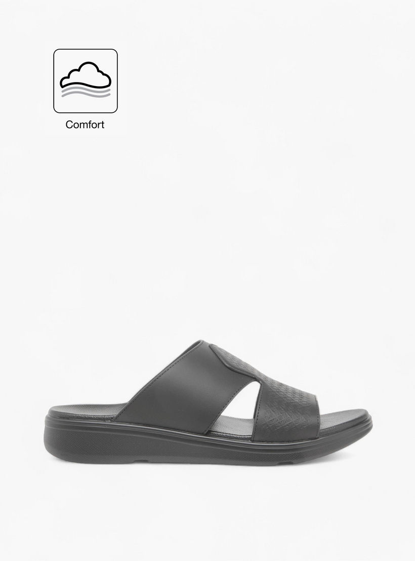 LBL by Shoexpress Textured Slip-On Comfort Arabic Sandals-men-shoes-sandals-image-2