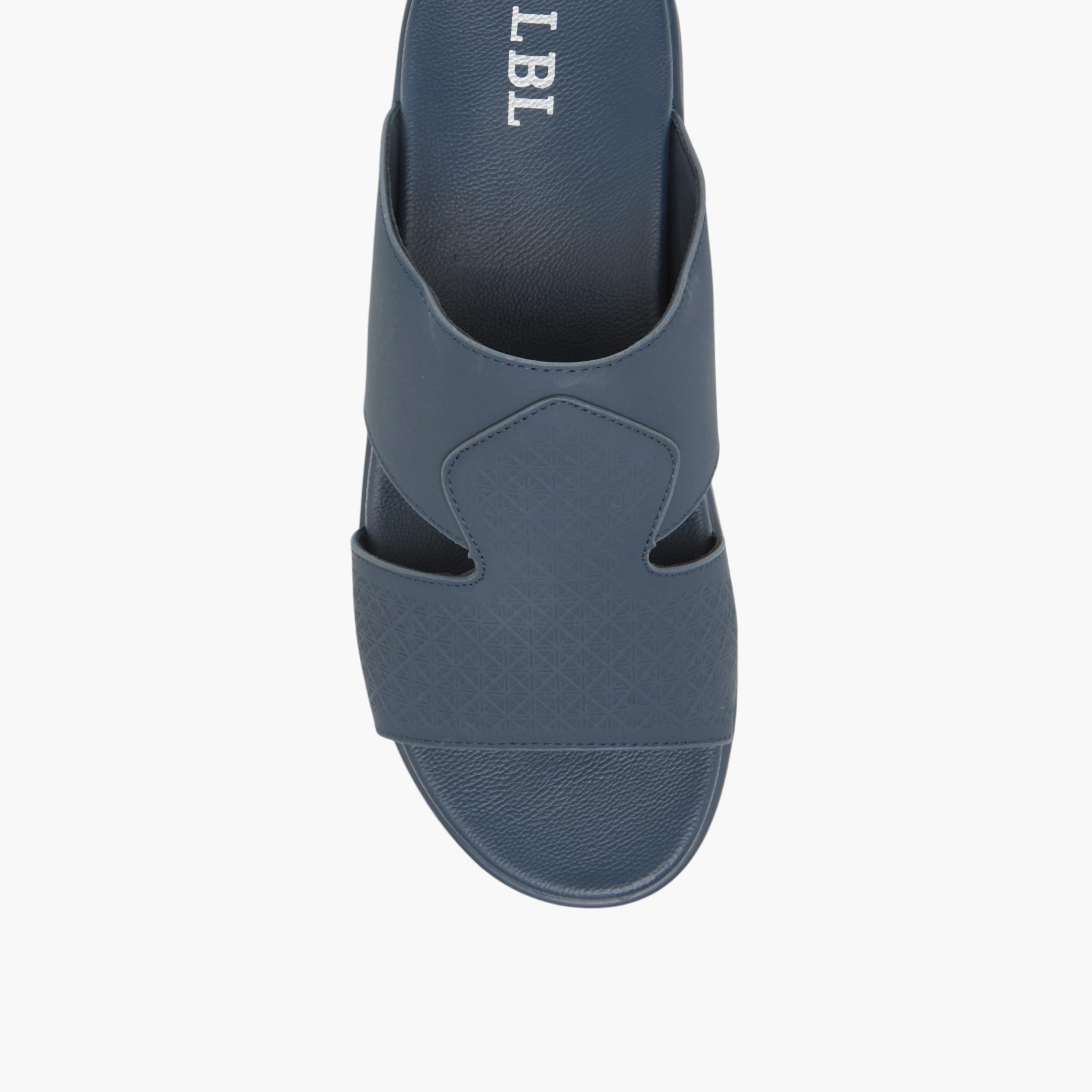 LBL by Shoexpress Textured Slip-On Comfort Arabic Sandals-men-shoes-sandals-image-3