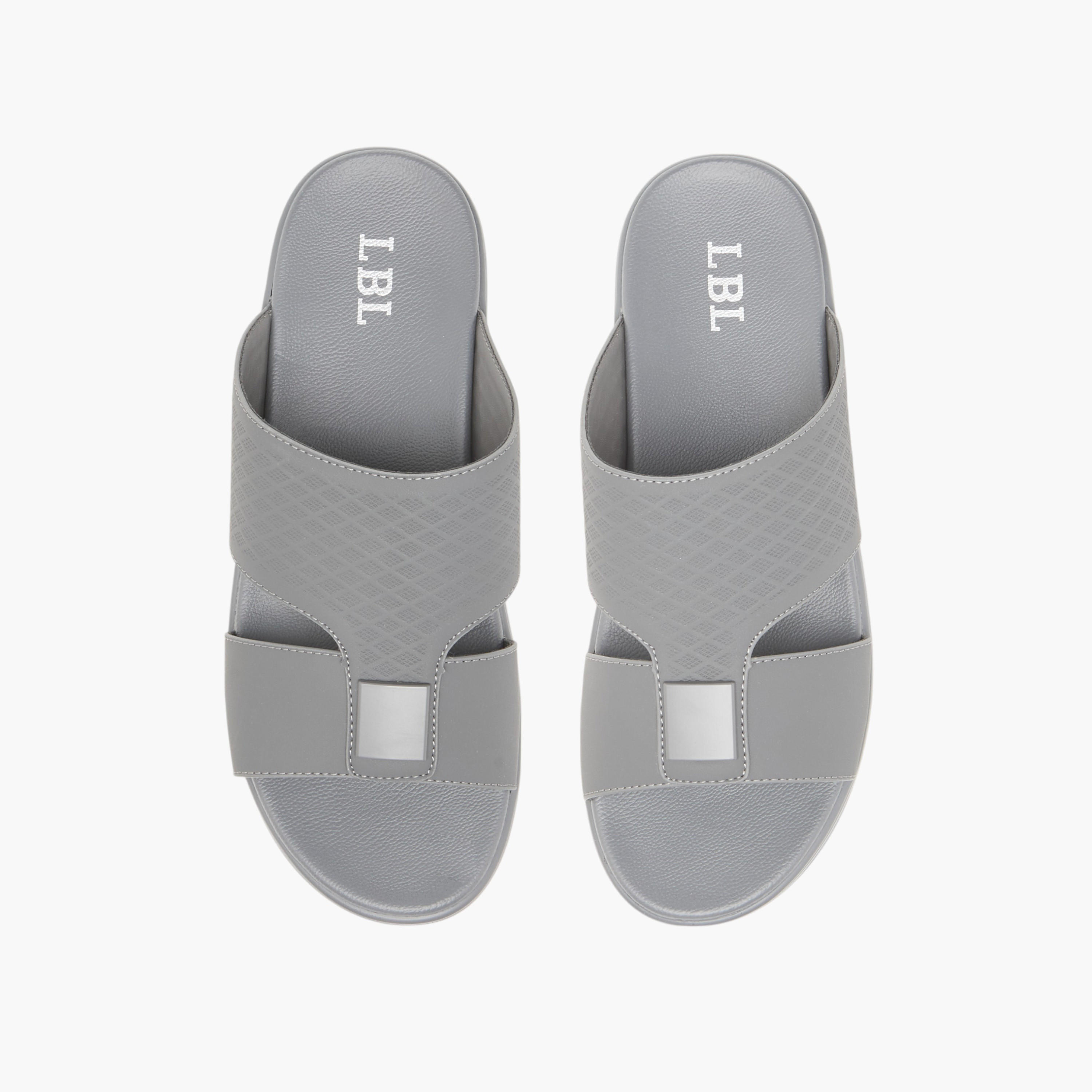 LBL by Shoexpress Textured Slip-On Comfort Arabic Sandals-men-shoes-sandals-image-1