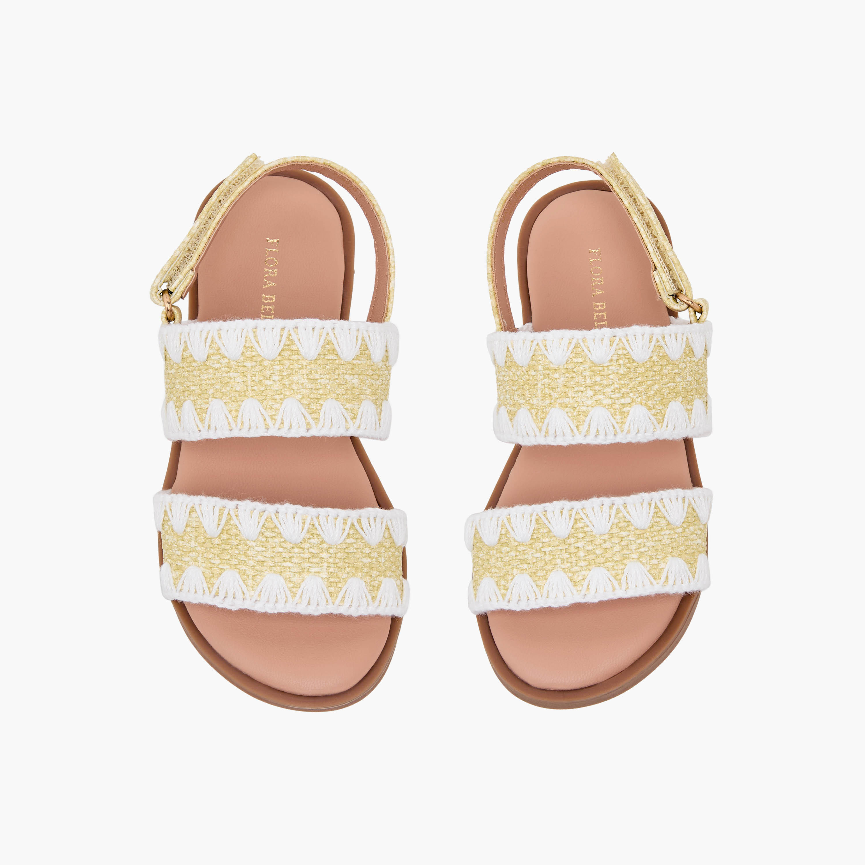 Flora Bella Girls Hook & Loop Sandals-girls-shoes-sandals-image-1