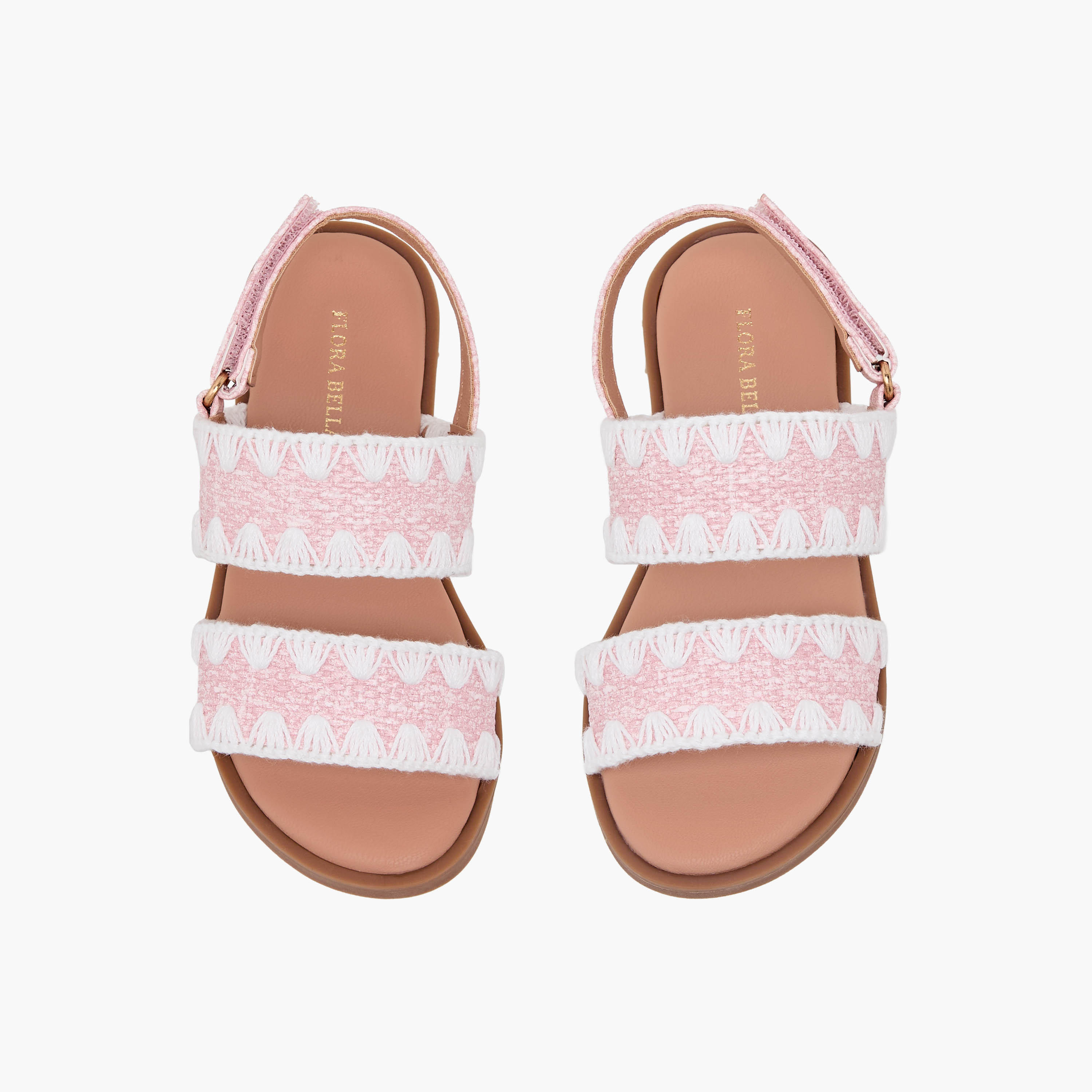 Flora Bella Girls Hook & Loop Sandals-girls-shoes-sandals-image-5