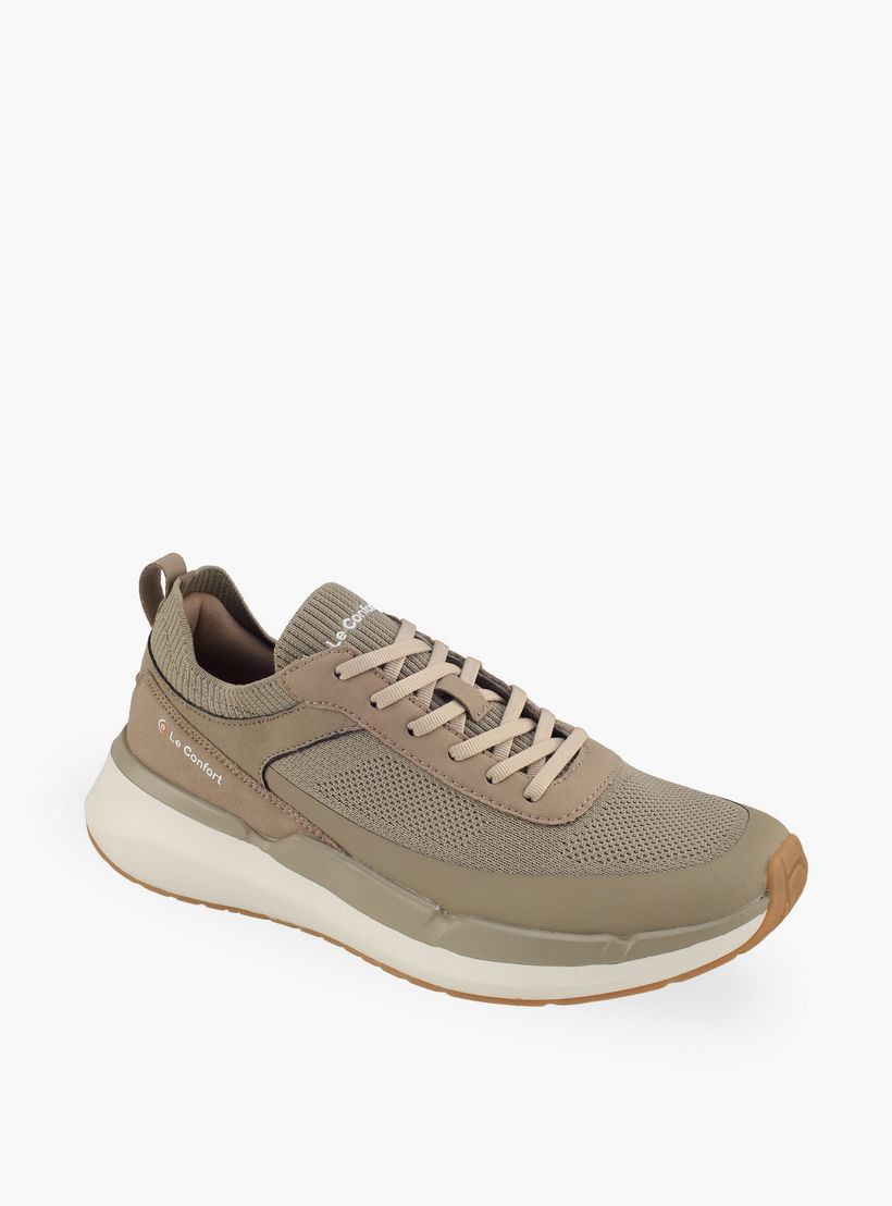Le Confort Men Lace-Up Ankle Sneakers-men-shoes-sneakers-image-2