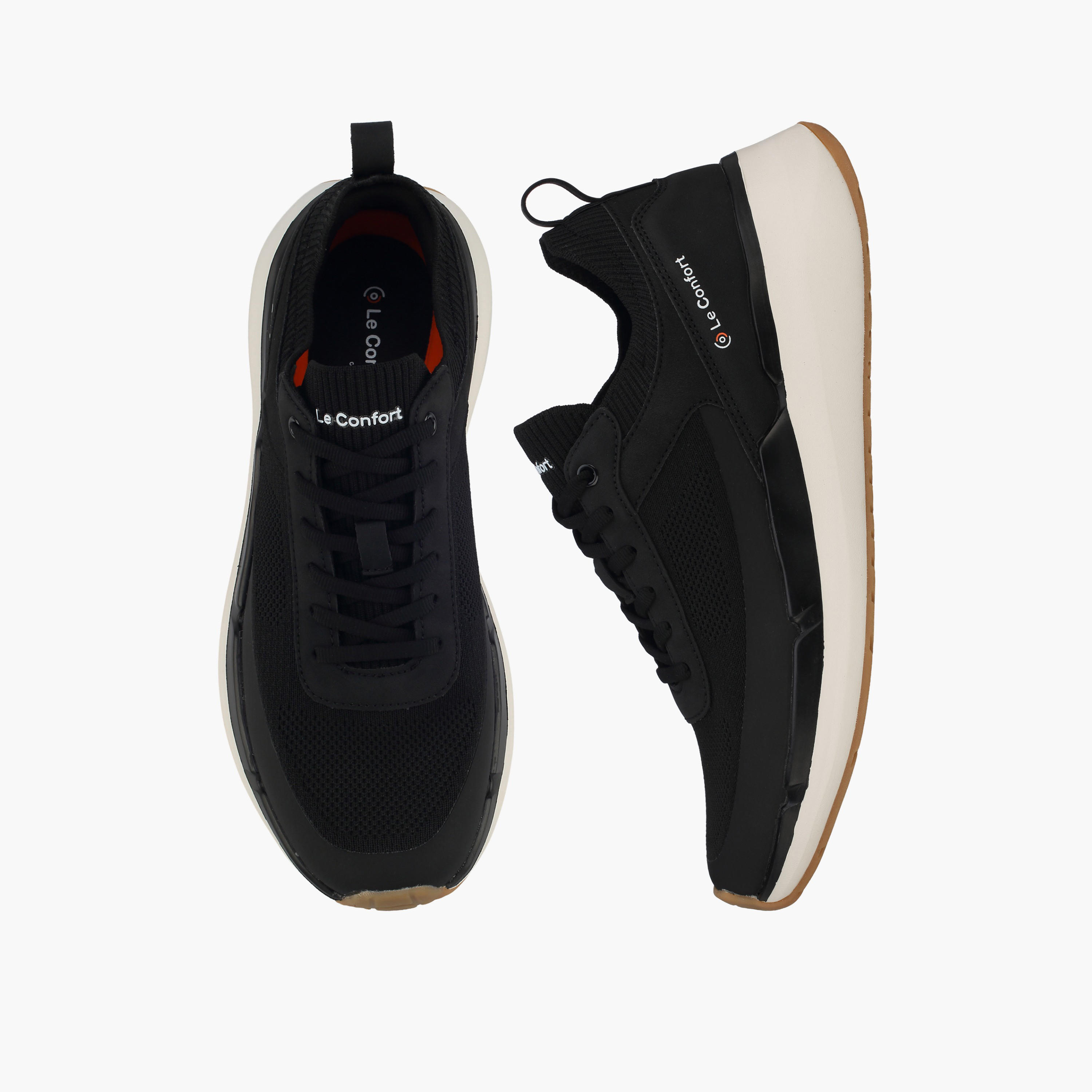 حذاء سنيكرز للكاحل برباط للرجال من لو كونفورت-men-shoes-sneakers-image-1