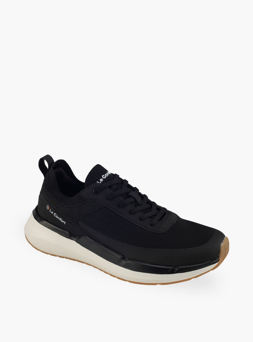 حذاء سنيكرز للكاحل برباط للرجال من لو كونفورت-men-shoes-sneakers-image-2