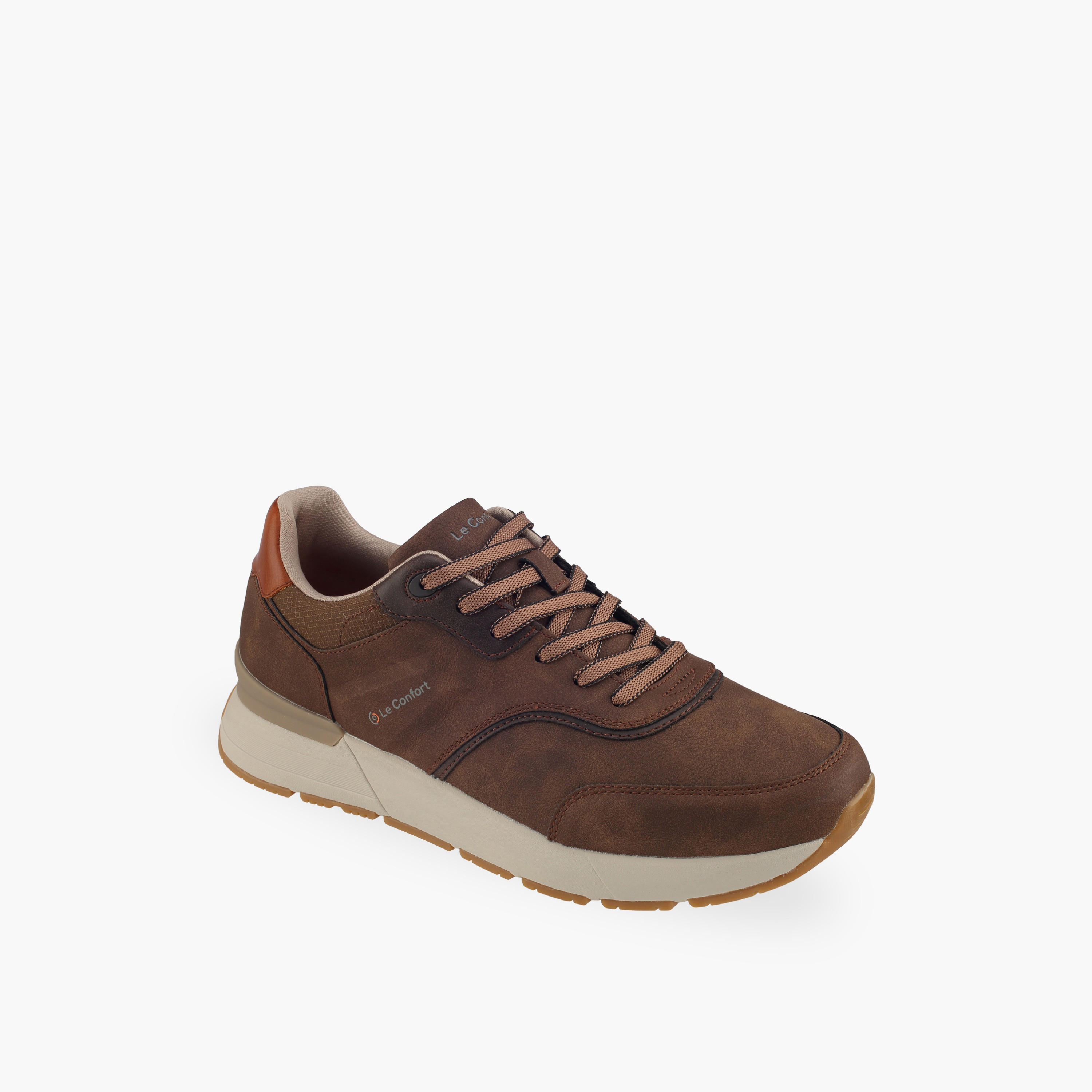Le Confort Men Lace-Up Ankle Sneakers-men-shoes-sneakers-image-2