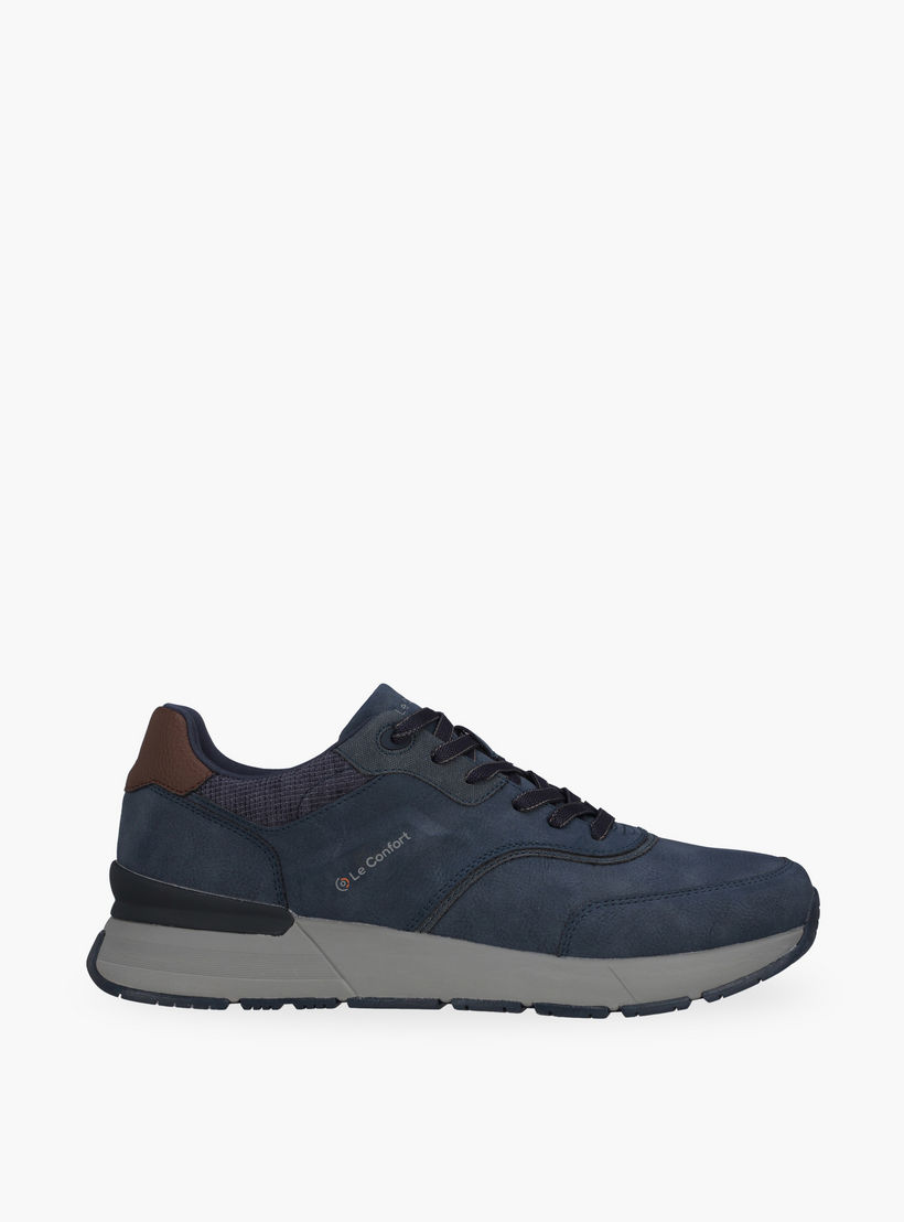 Le Confort Men Lace-Up Ankle Sneakers-men-shoes-sneakers-image-3