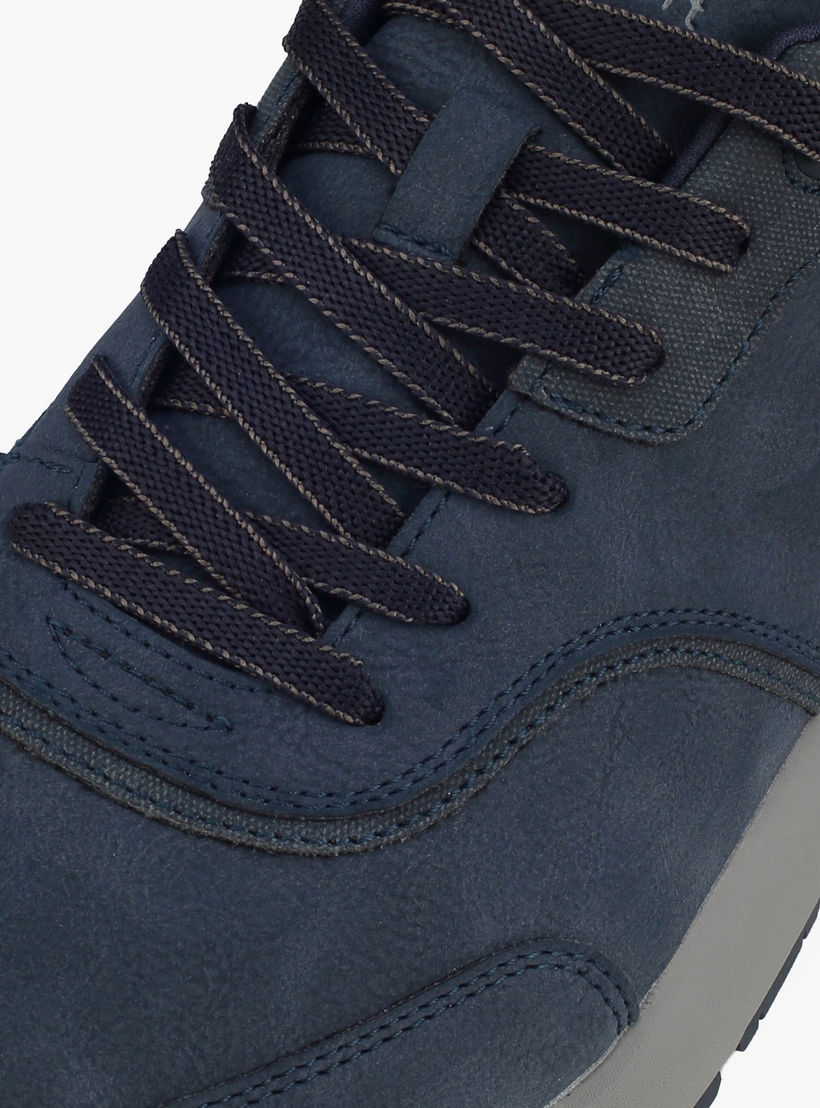 Le Confort Men Lace-Up Ankle Sneakers-men-shoes-sneakers-image-4