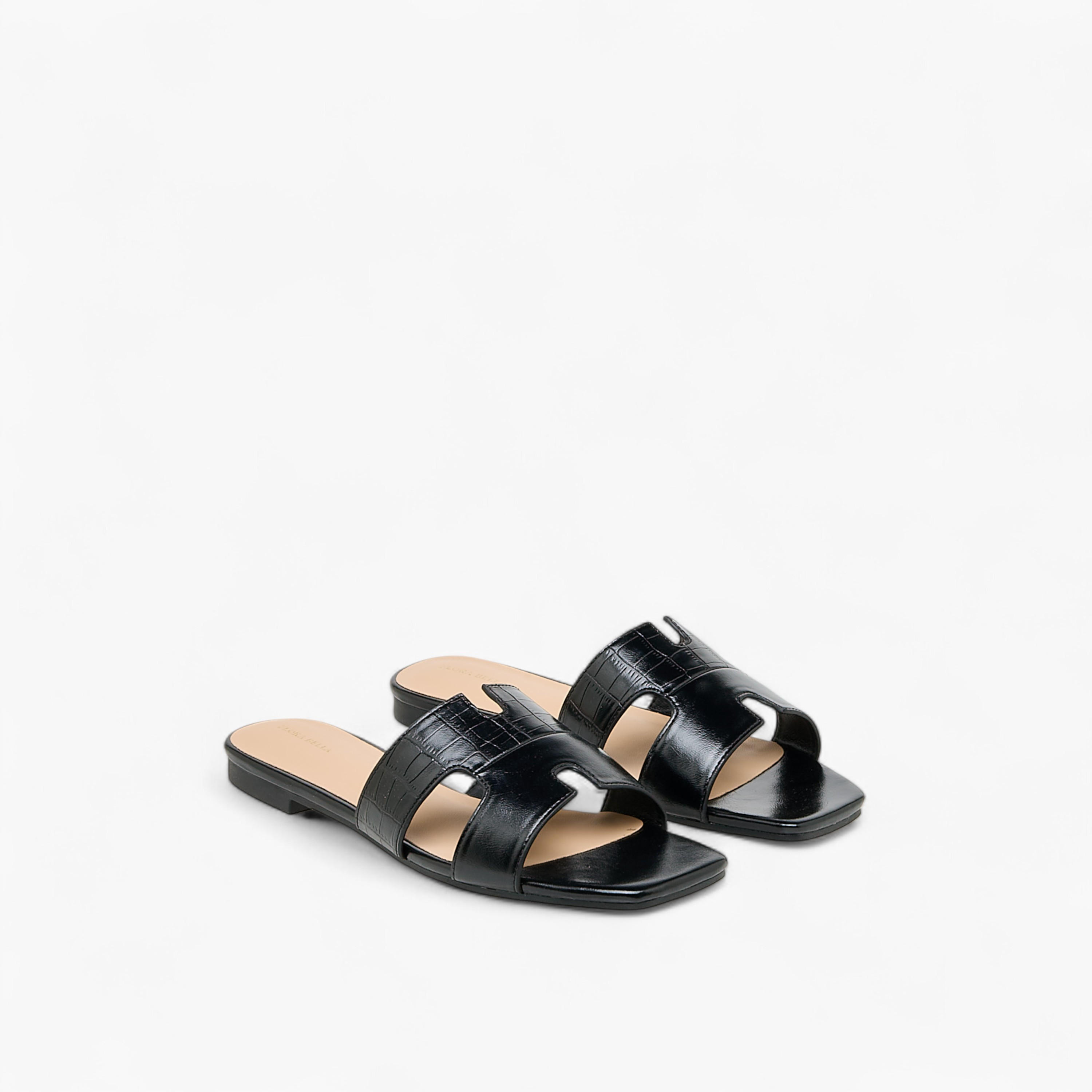 Flora Bella Women Cutout Detail Sandals-women-shoes-flats-sandals-image-1