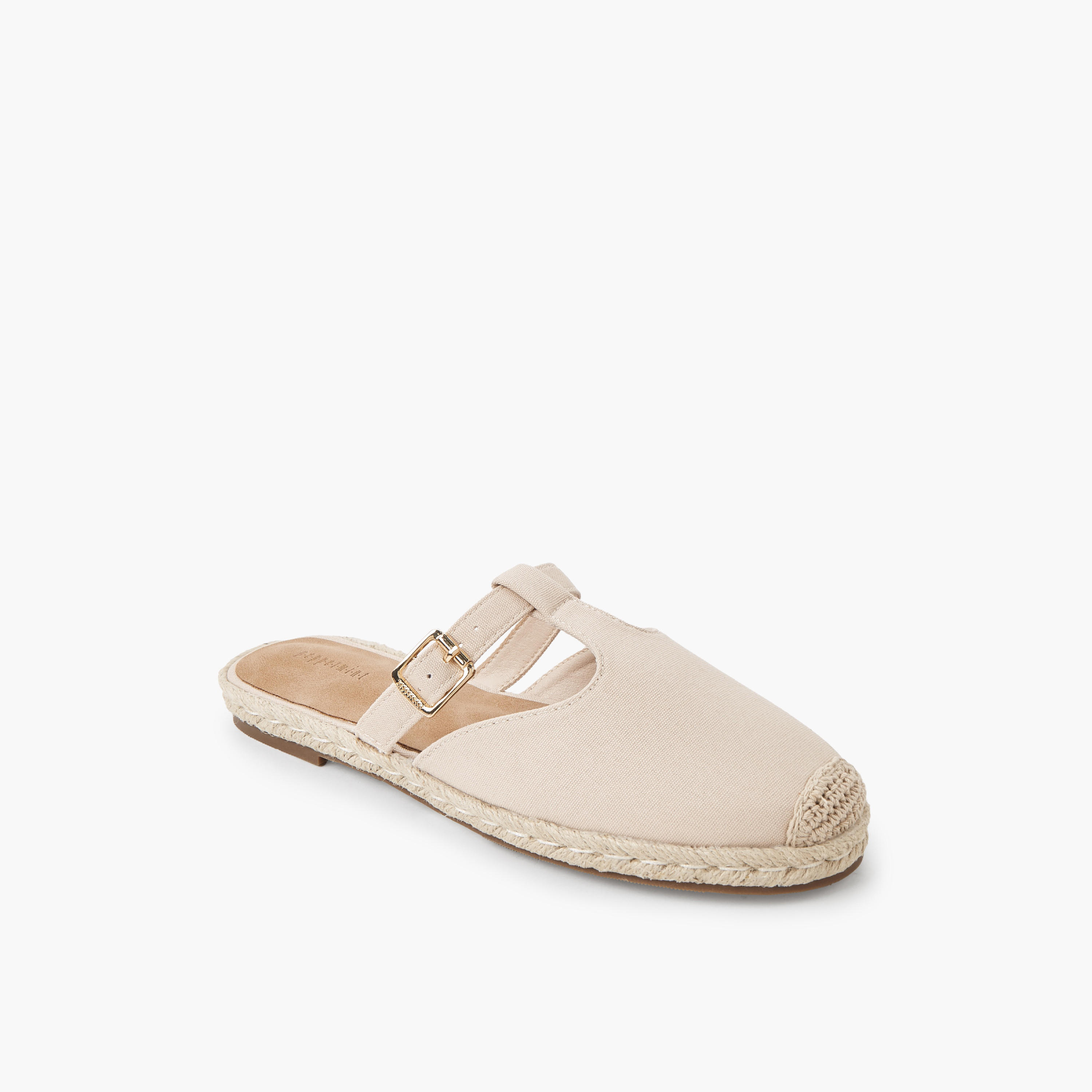 Peppermint Women Buckle Detail Mules-women-shoes-flats-mules-image-2