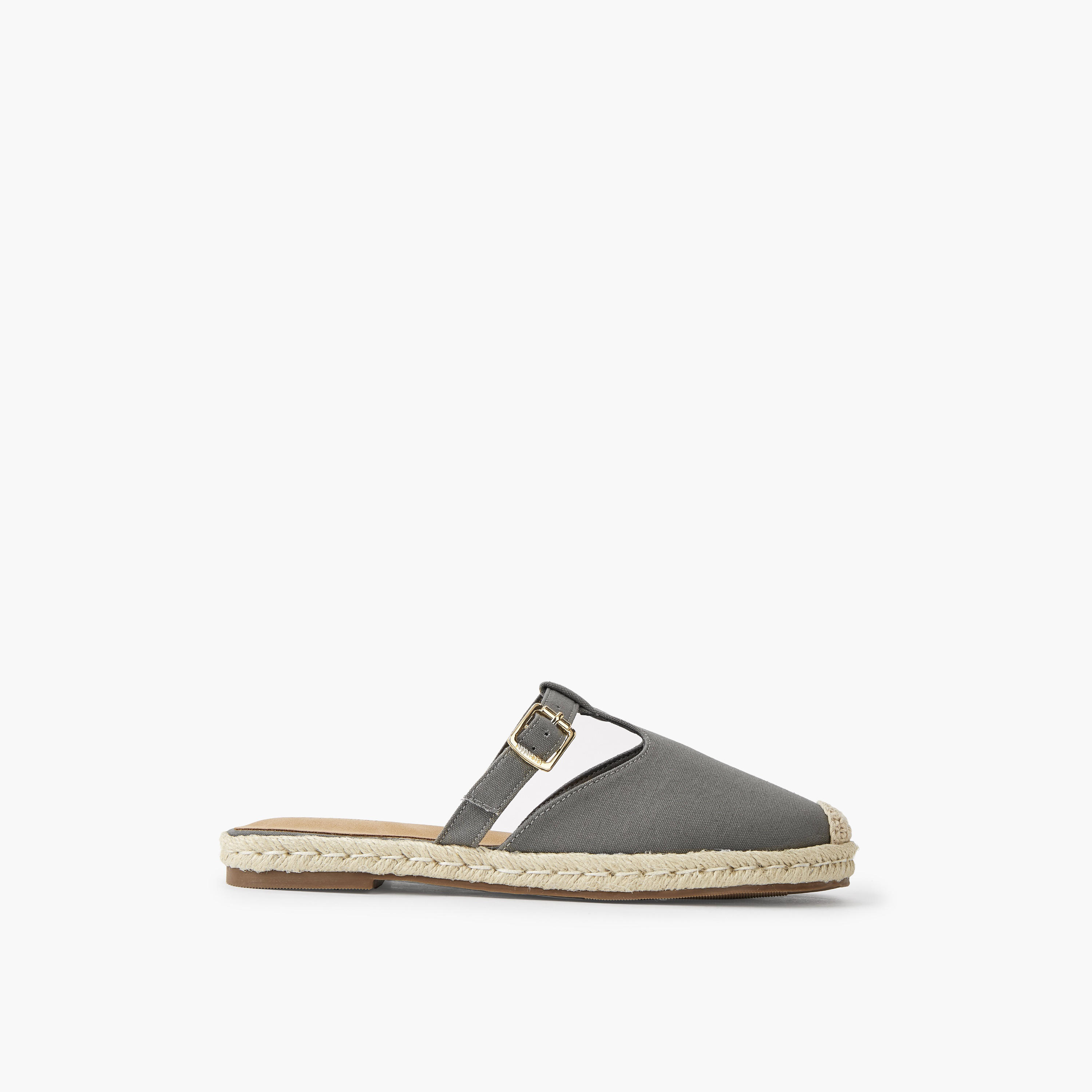 Peppermint Women Buckle Detail Mules-women-shoes-flats-mules-image-3