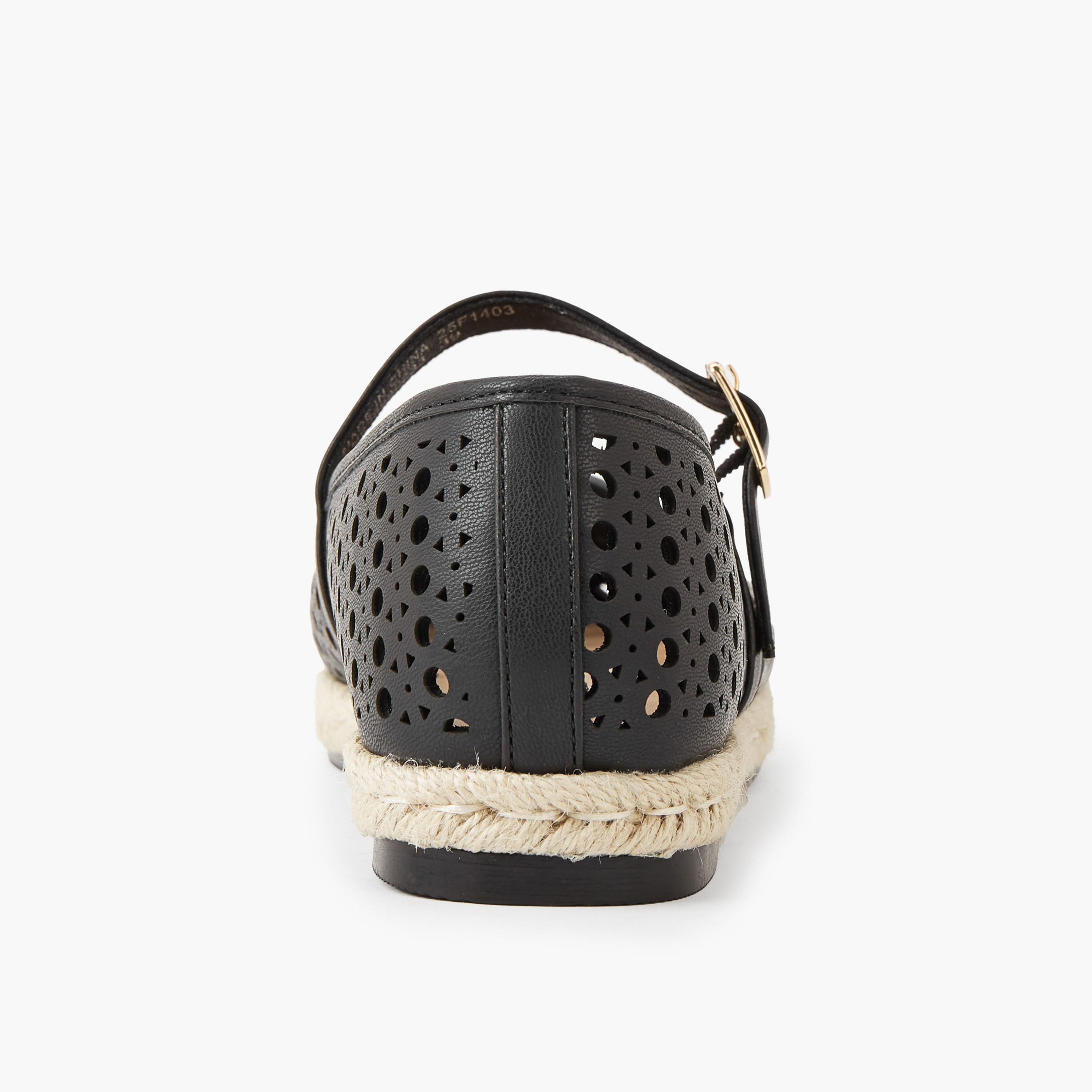 Peppermint Women Perforated Detail Espadrille Mary Jane Shoes-women-shoes-flats-espadrilles-image-4